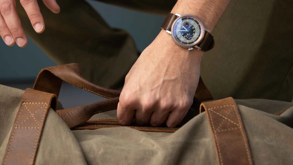 AMERICANA 'INFANTRY' Inspired by a US Vintage Military Watch | Gray/Black Dial - Image 5