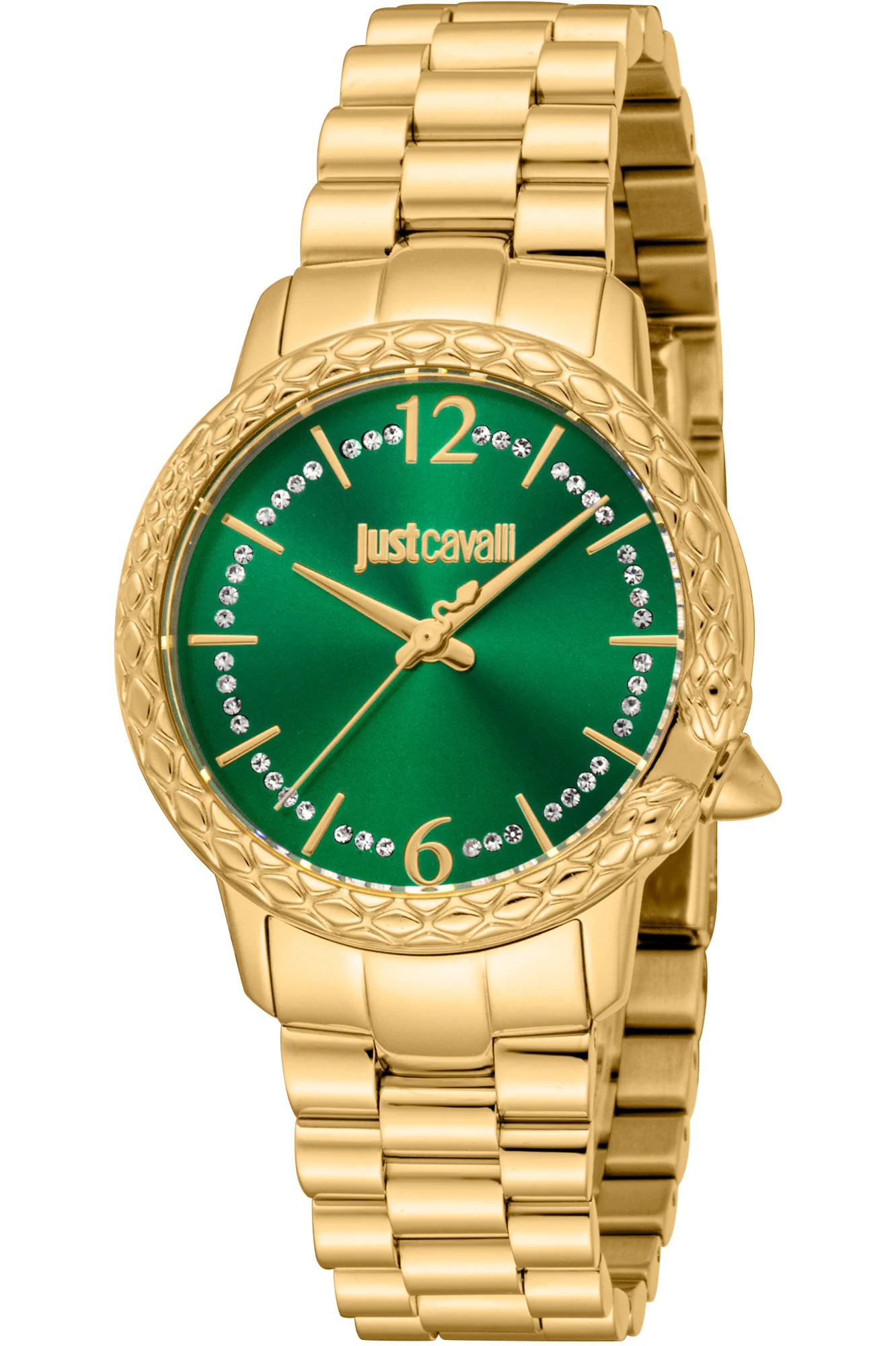 Animalier 32mm / Green / Gold | Green Dial