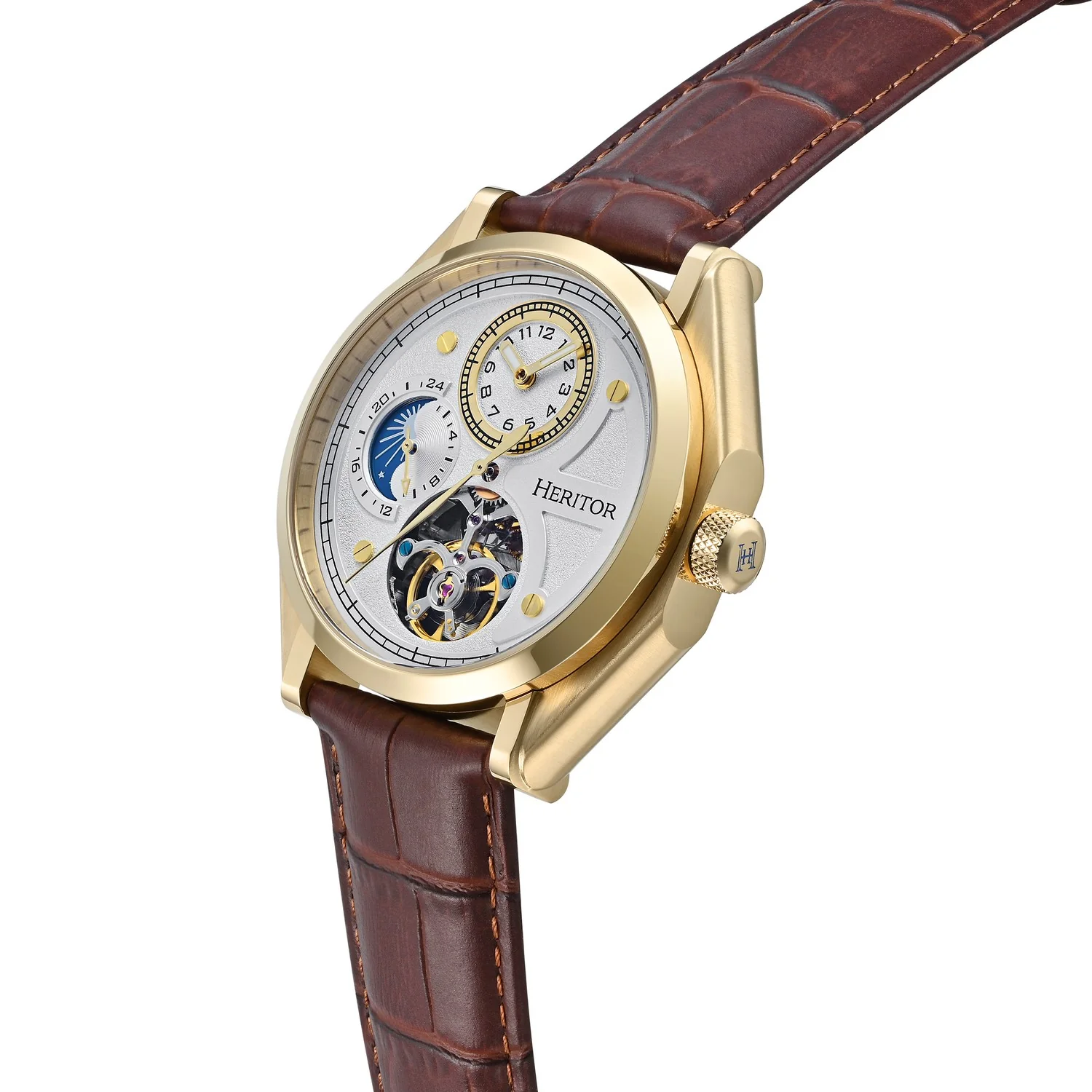 Antoni Gold / Brown | Silver Dial - Image 2