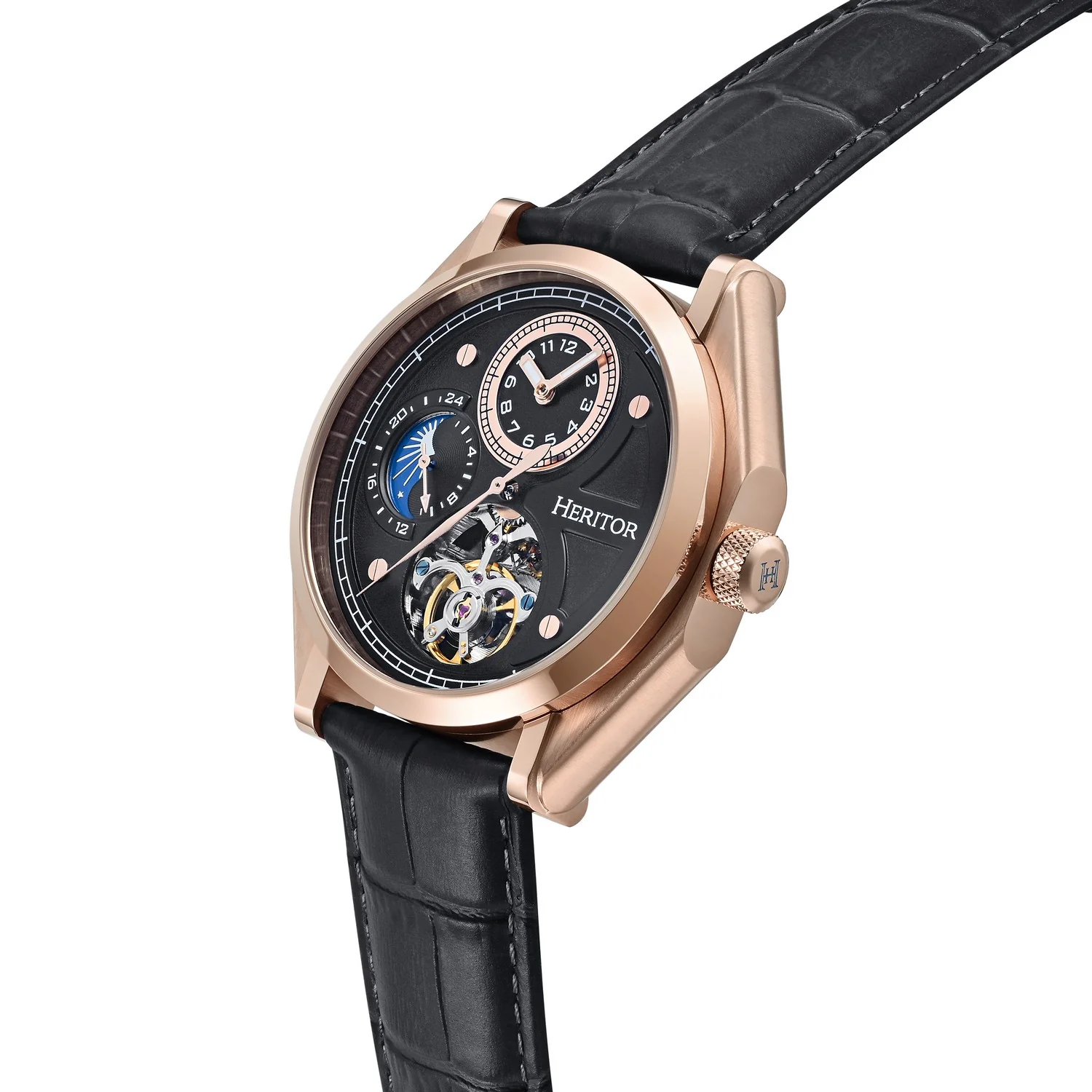 Antoni Rose Gold / Black | Black Dial - Image 2