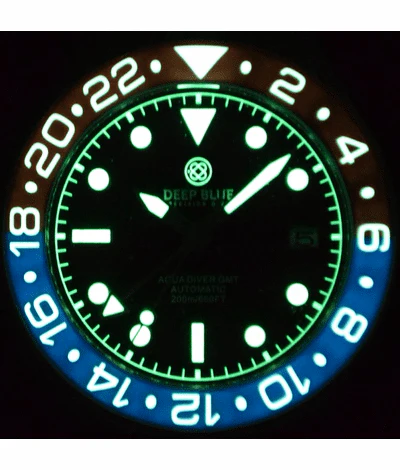 Aqua Diver Gmt 40mm Black | Black Dial - Image 2