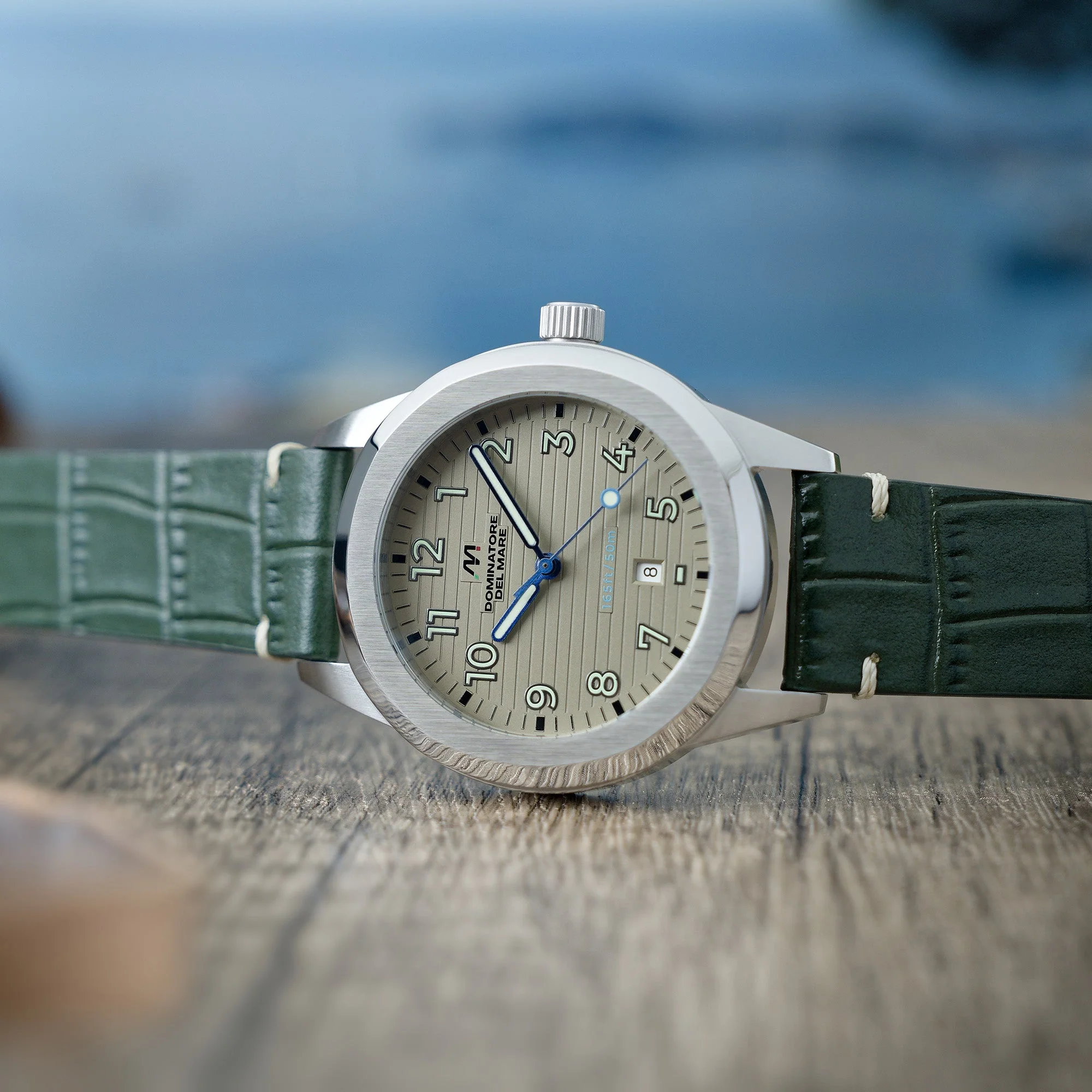 Aqua Sicura Japan Quartz Grey / Leather | Gray Dial - Image 2