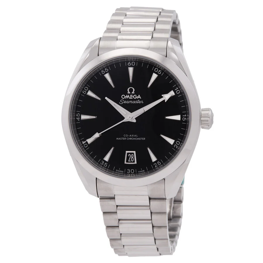 Aqua Terra 150m 41mm / steel on steel | Black Dial