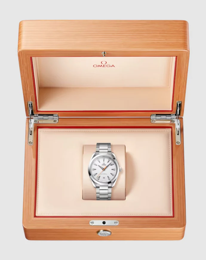 AQUA TERRA 150M COAXIAL MASTER CHRONOMETER 41mm | Sliver Dial - Image 5