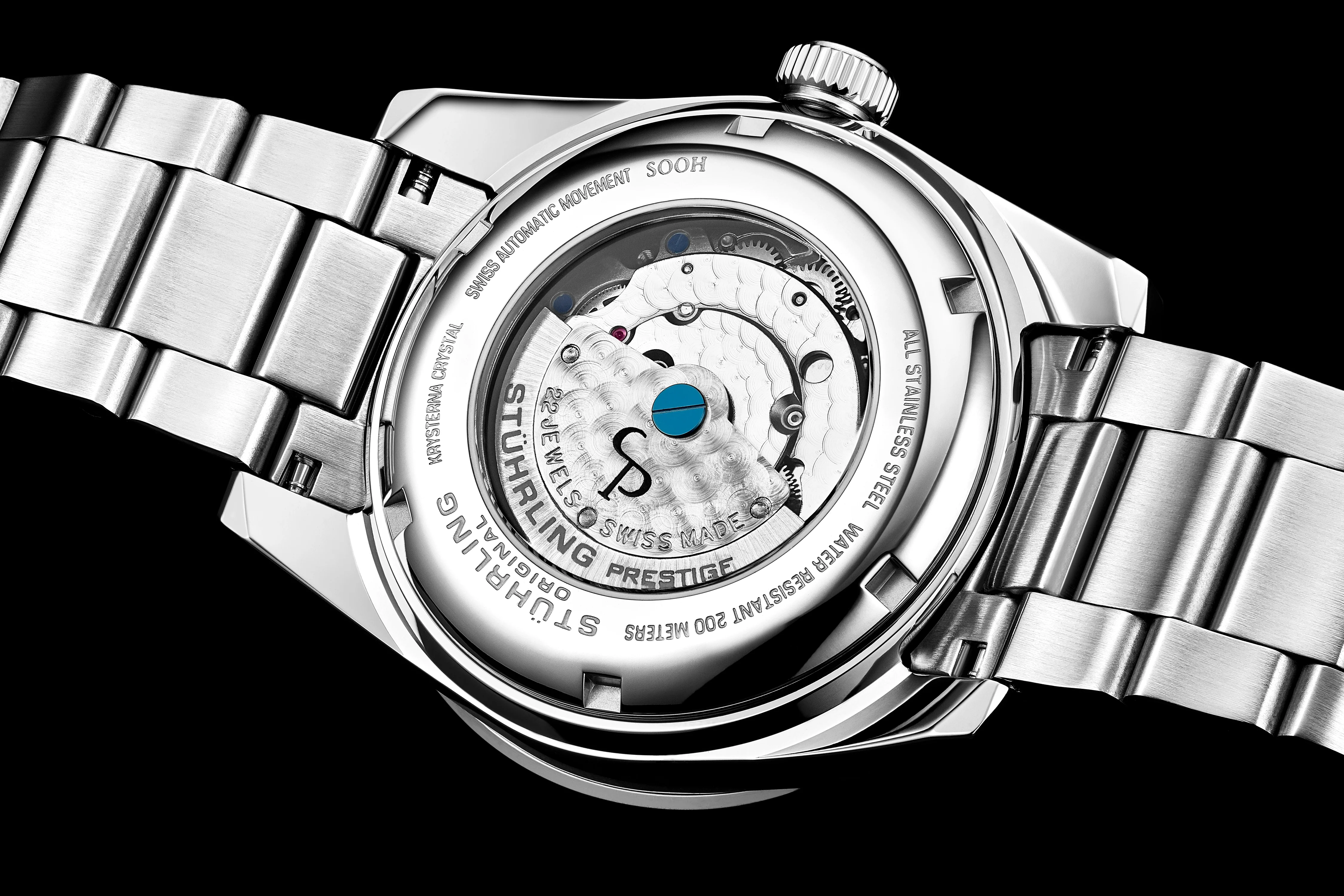 Aquadiver 1004 Black Silver/Stainless Steel | Black Dial - Image 6