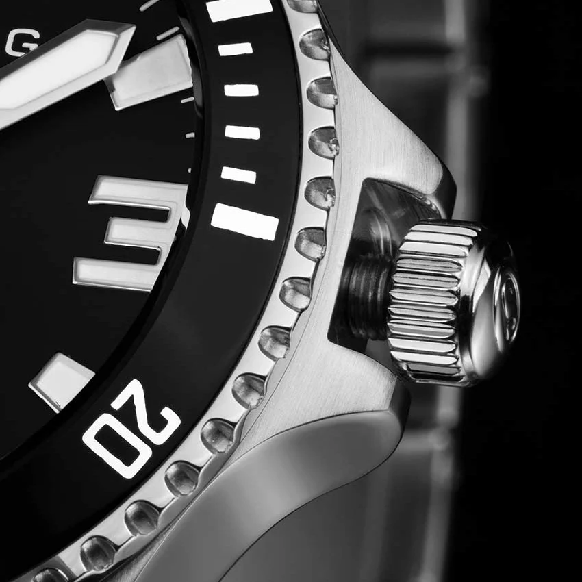 Aquadiver Silver/Stainless Steel/Black Dial/Silver | Black Dial - Image 5