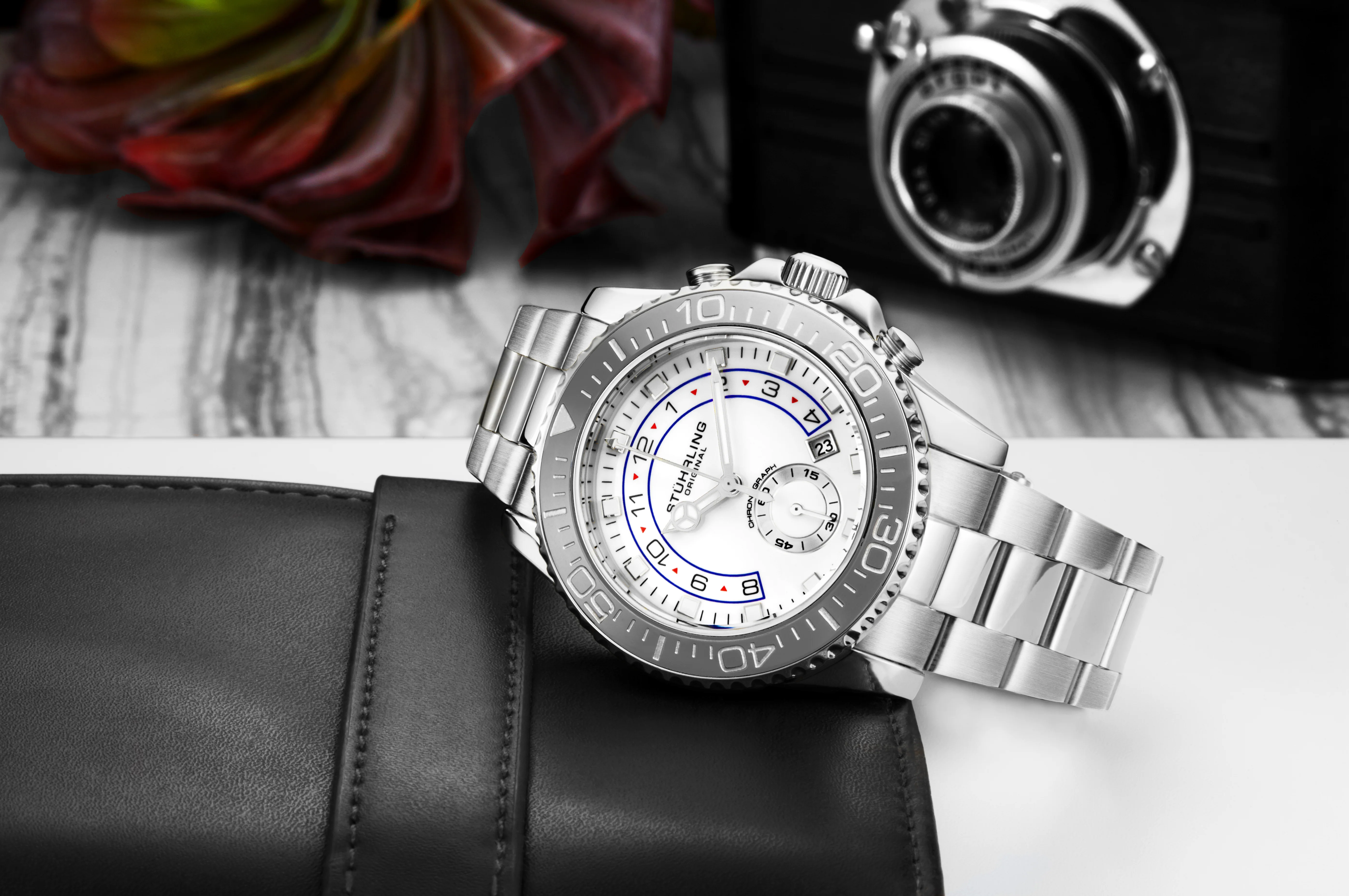 Aquadiver 3966 Silver/Stainless Steel | White Dial - Image 3