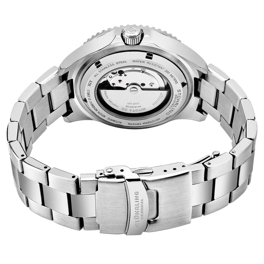 Aquadiver Black Dial/ Silver Stainless Steel Black Bezel | Black Dial - Image 2
