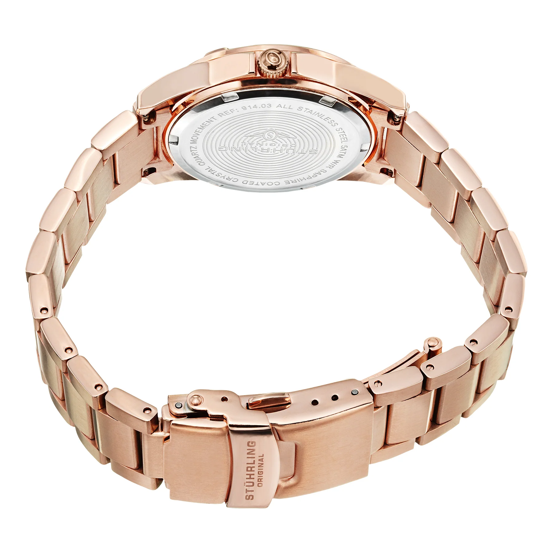 Aquadiver Rose Gold Stainless Steel | White Dial - Image 3