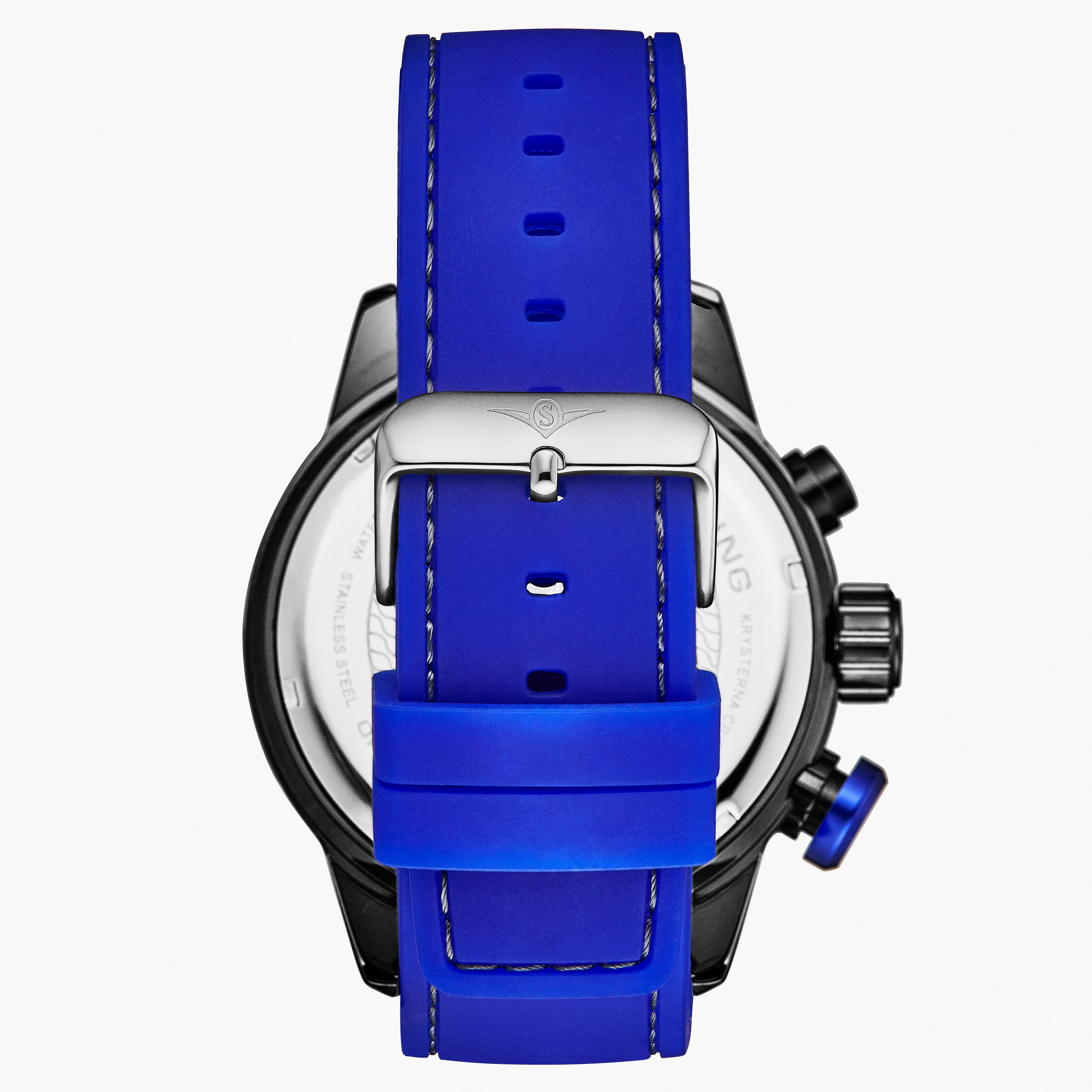 Aquatic Force Chronograph 50mm 4053 Blue/Silver | Blue Dial - Image 2