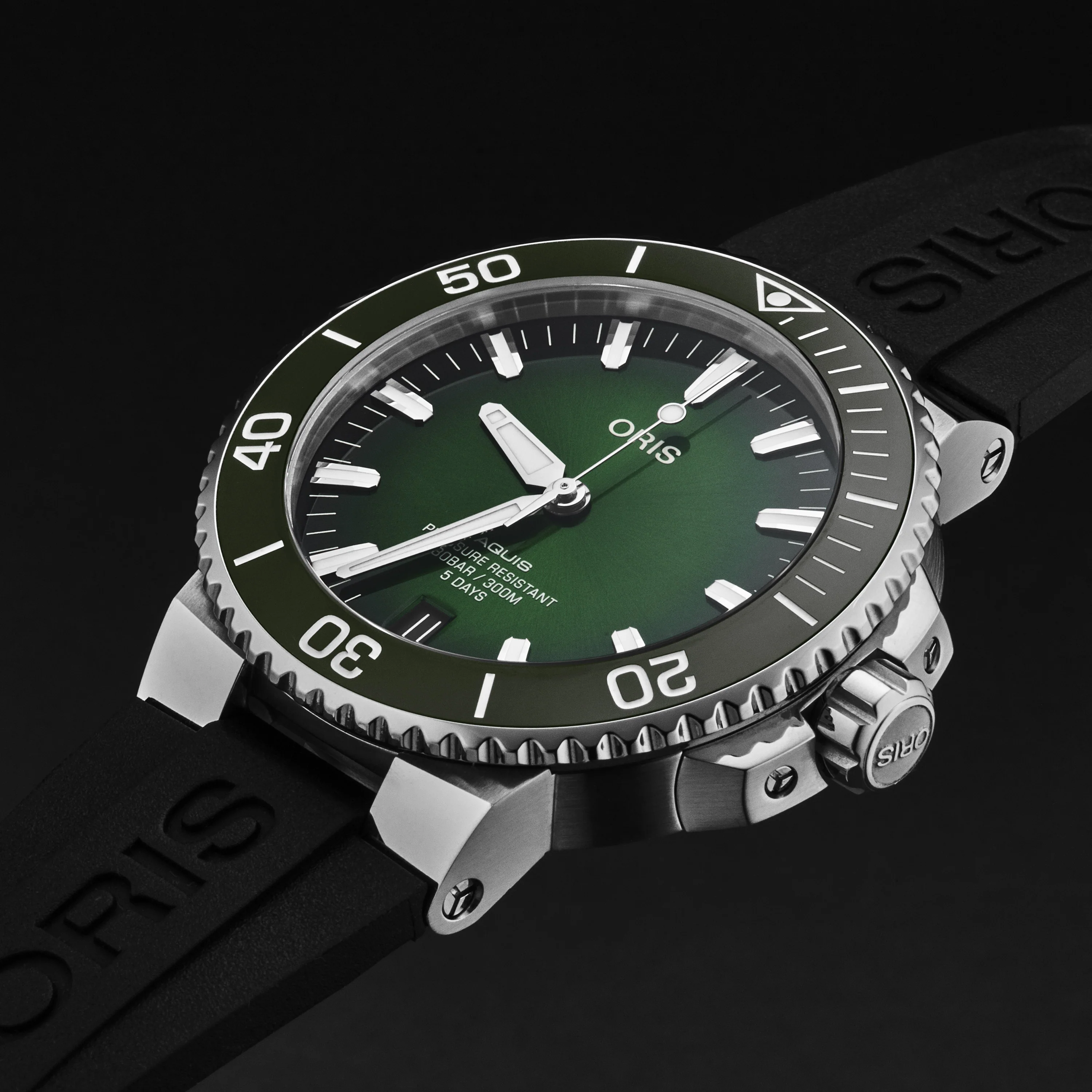 Aquis 40077634157RS / Green | Green Dial - Image 2