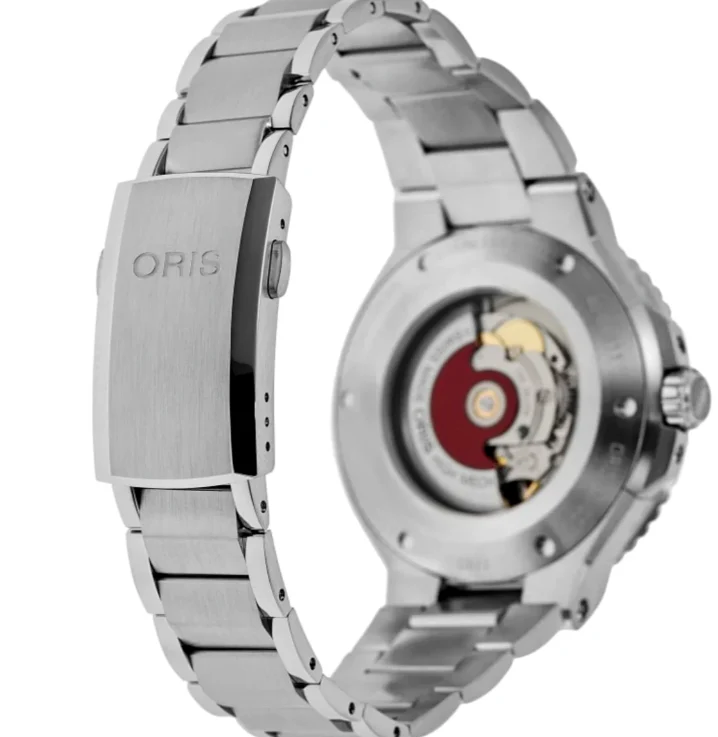 Aquis Date Upcycle 43.5mm | Multi-colored Dial - Image 4