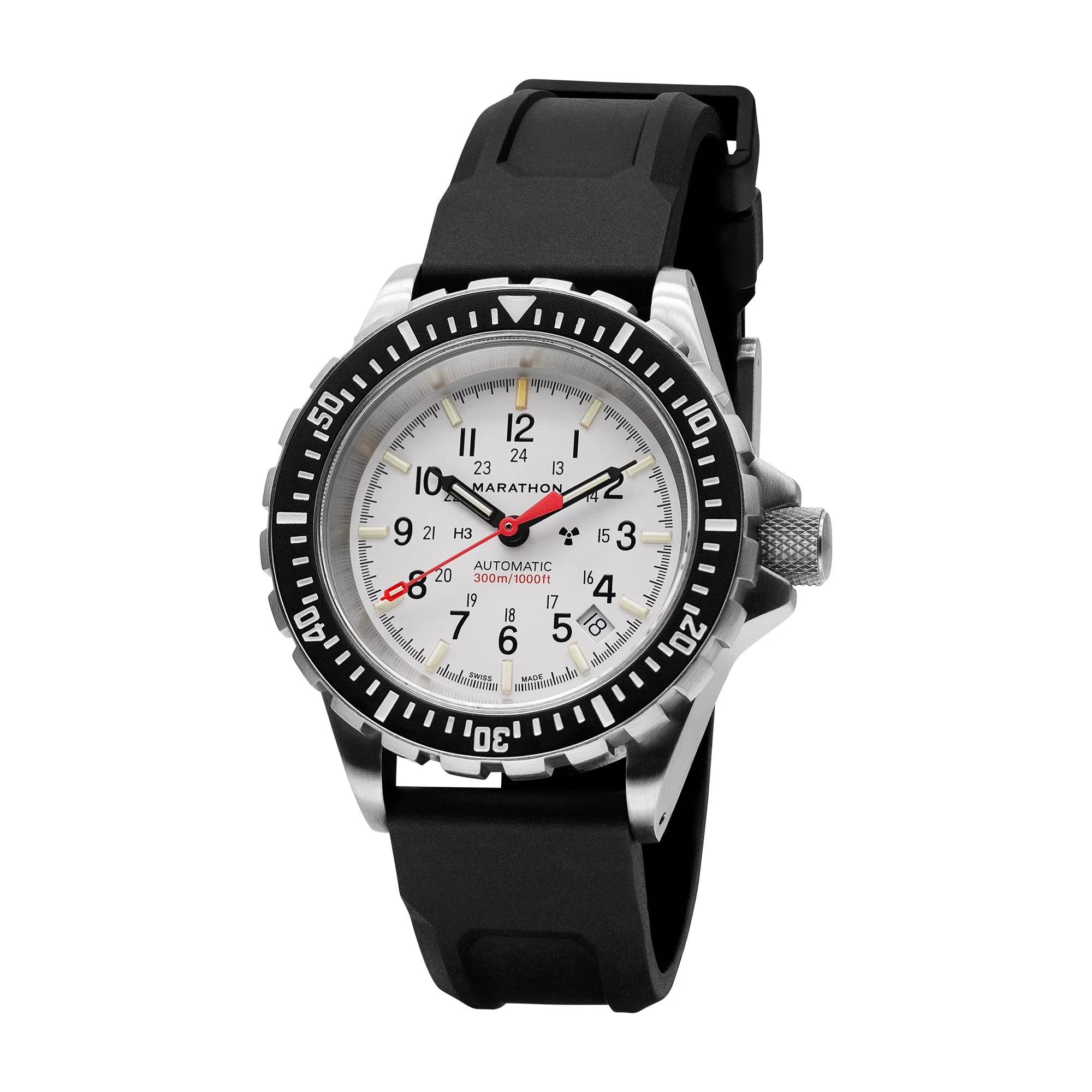 Dive SS/BKSS 3PC RUBBER (WW194006SS-0530) | White Dial - Image 3