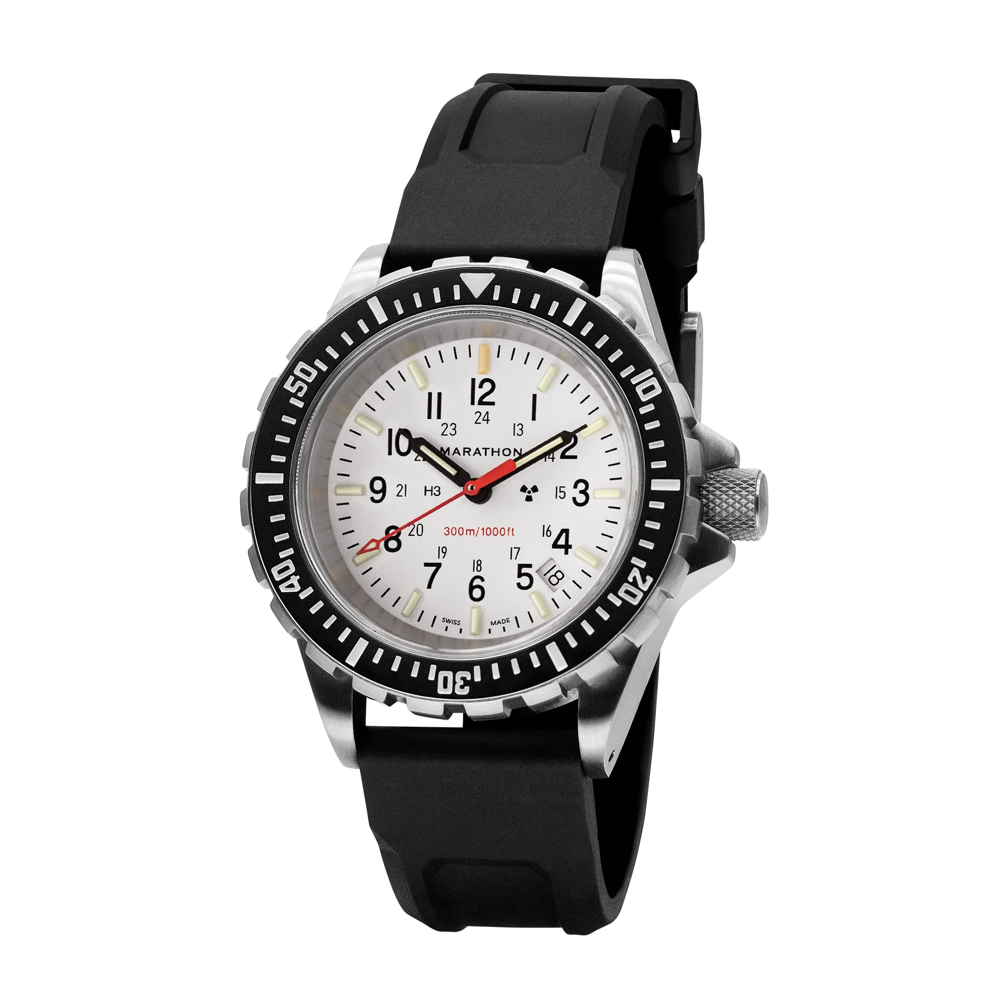 Dive SS/BKSS 3PC RUBBER (WW194007SS-0530) | White Dial - Image 4
