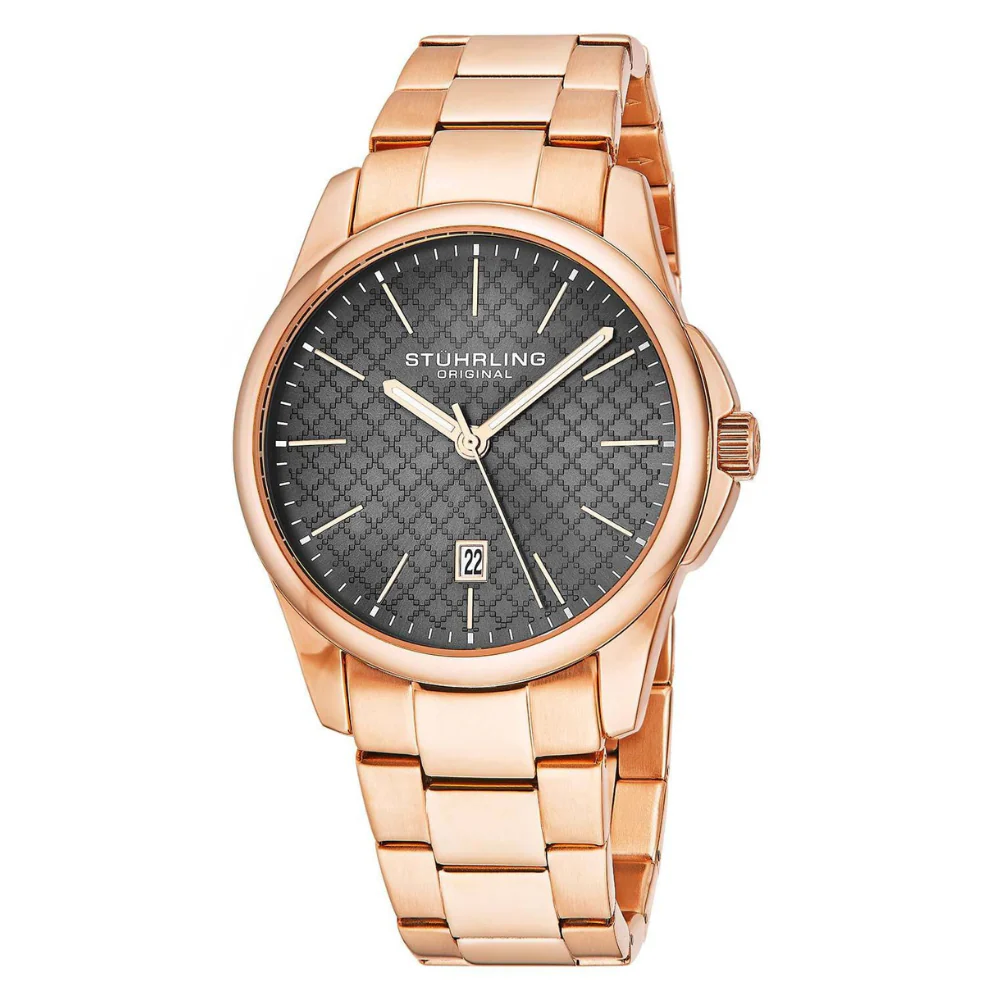 Argyle Quartz 42mm Classic Rose/Grey | Gray Dial