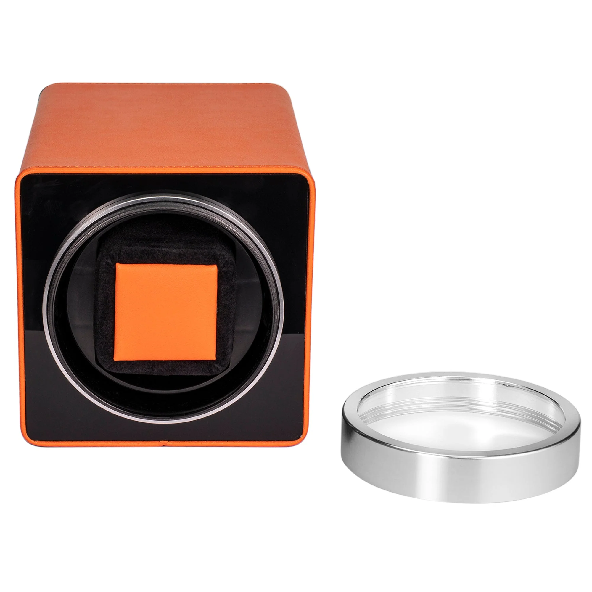 Arsenal Portero Watch Winder Orange / Leather - Image 3