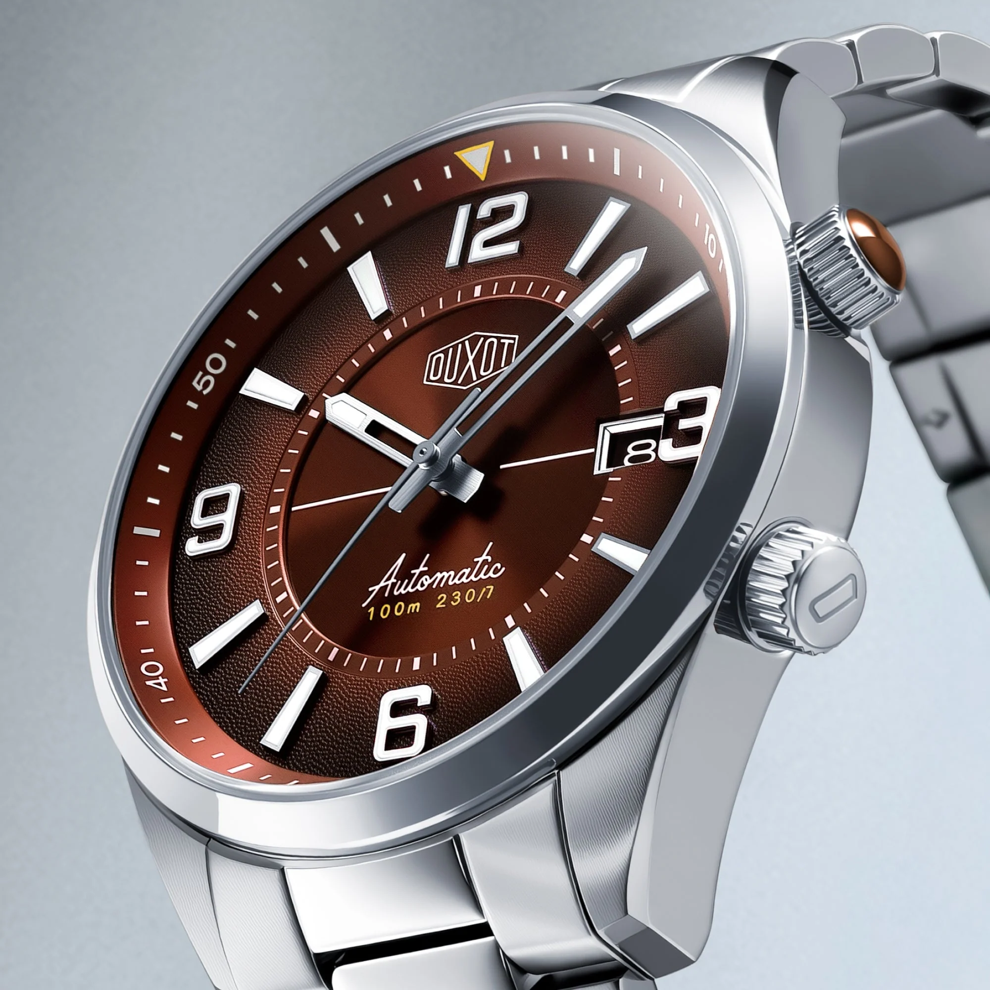 Ascensus Automatic Brown / Stainless Steel | Brown Dial - Image 4