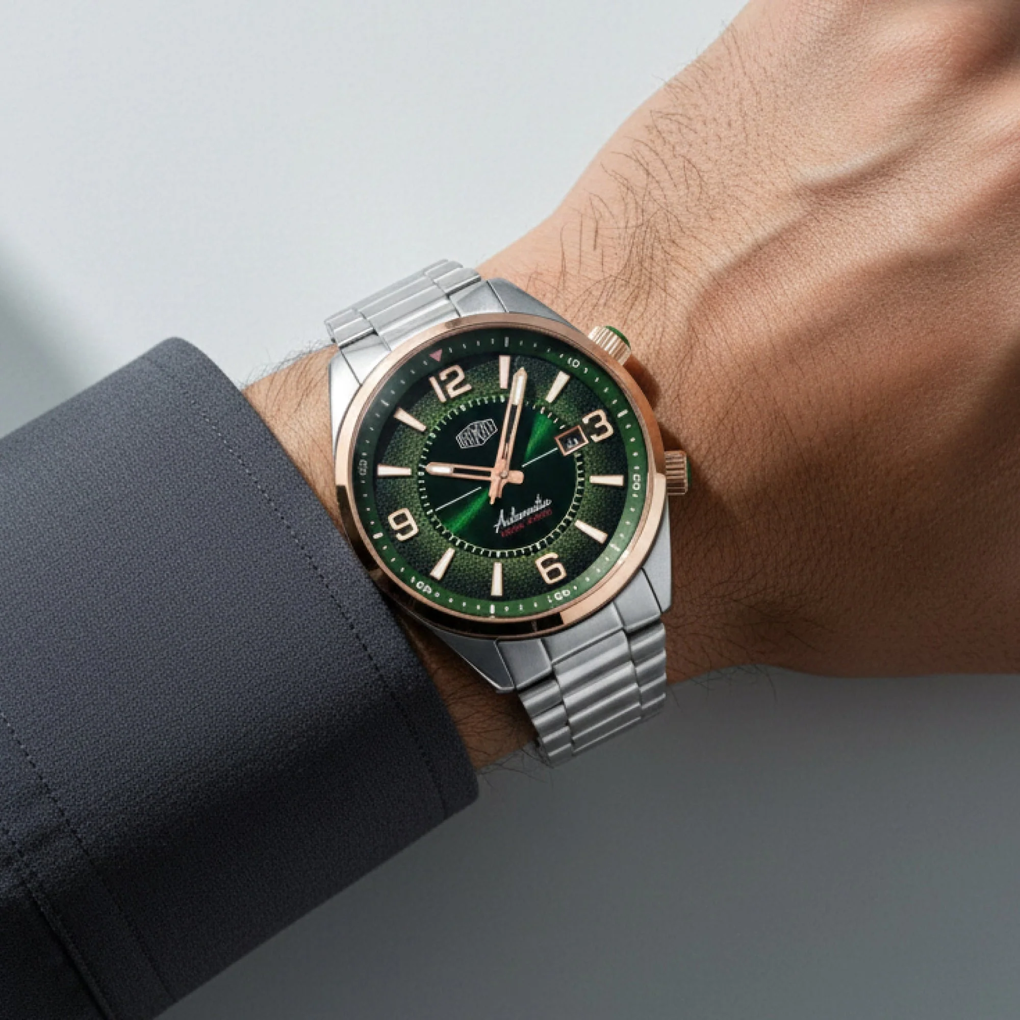 Ascensus Automatic Green / Stainless Steel | Green Dial - Image 2