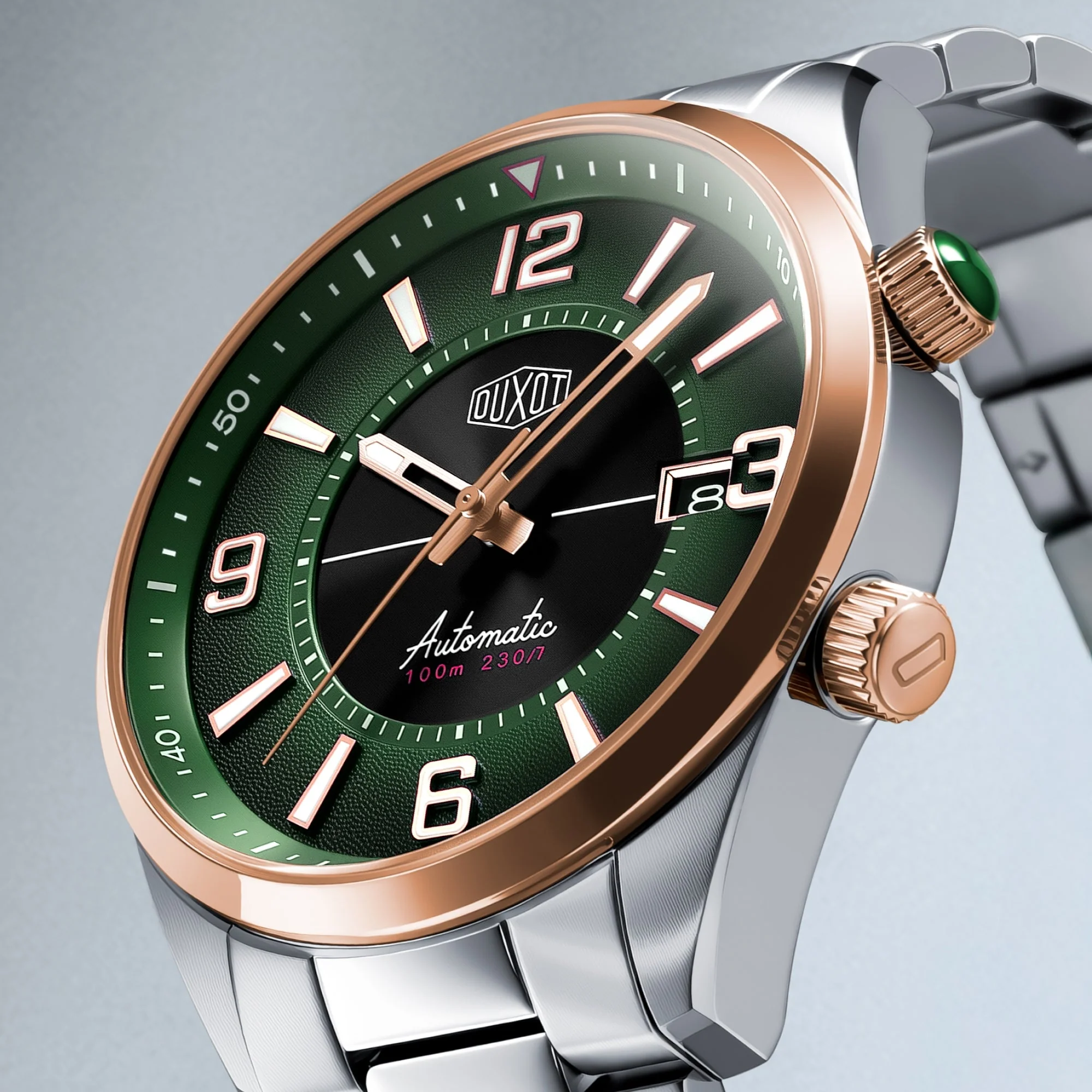 Ascensus Automatic Green / Stainless Steel | Green Dial - Image 4
