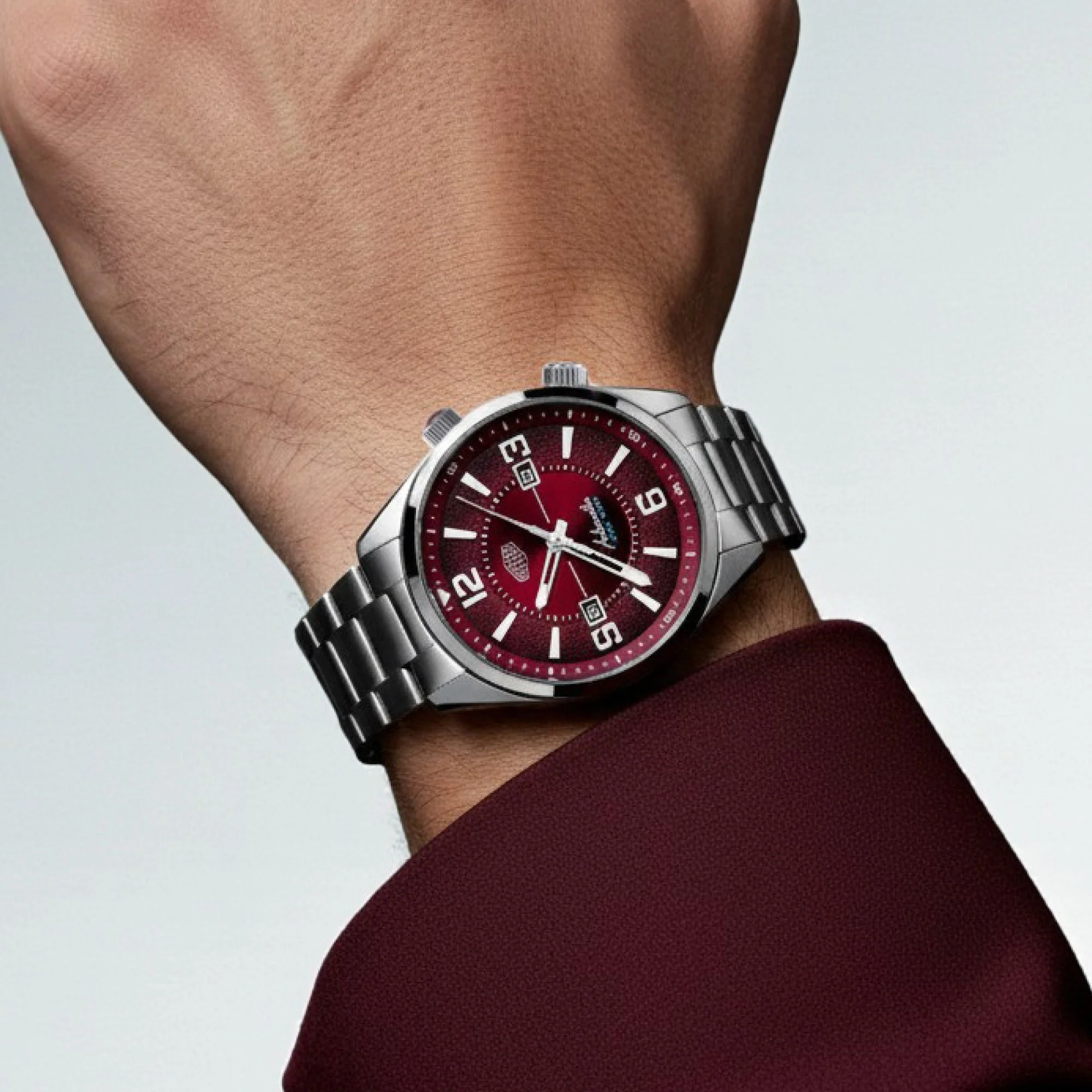 Ascensus Automatic Red / Stainless Steel | Red Dial - Image 2