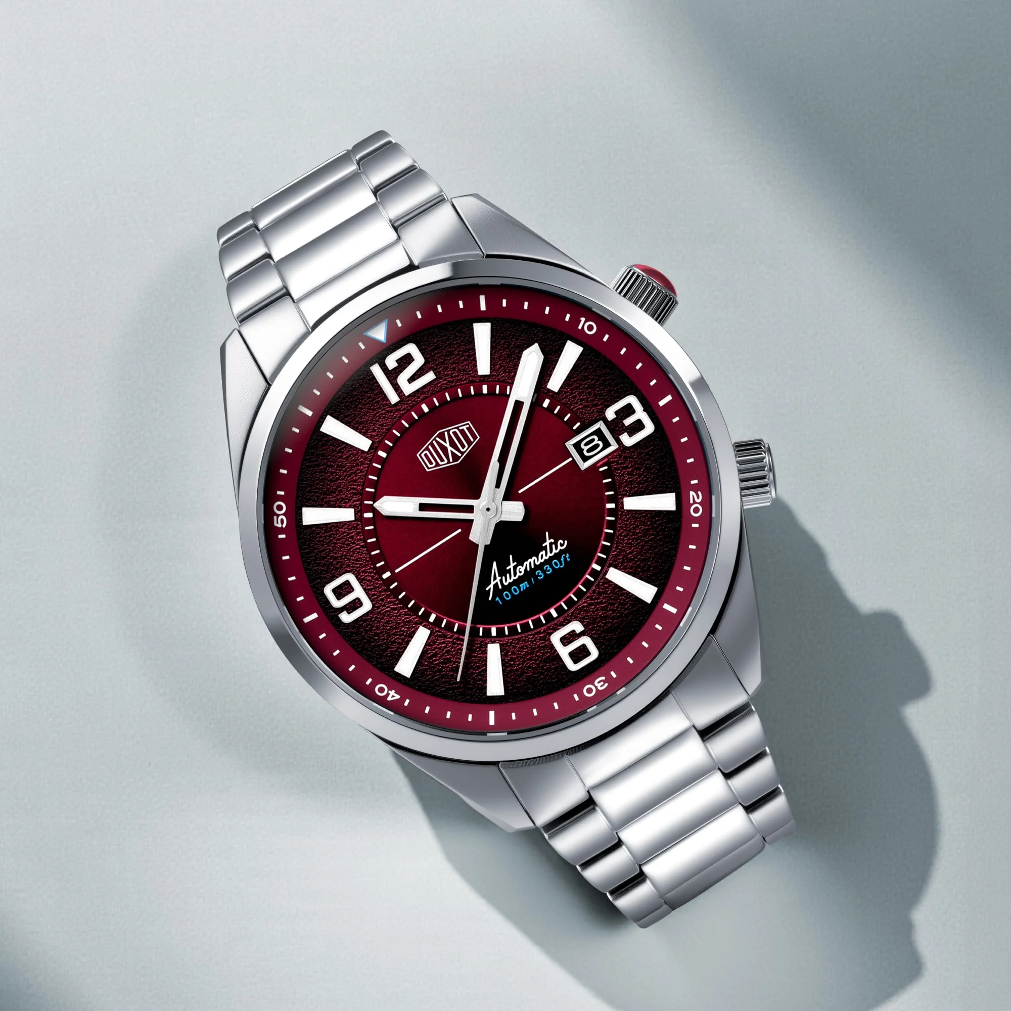 Ascensus Automatic Red / Stainless Steel | Red Dial - Image 3