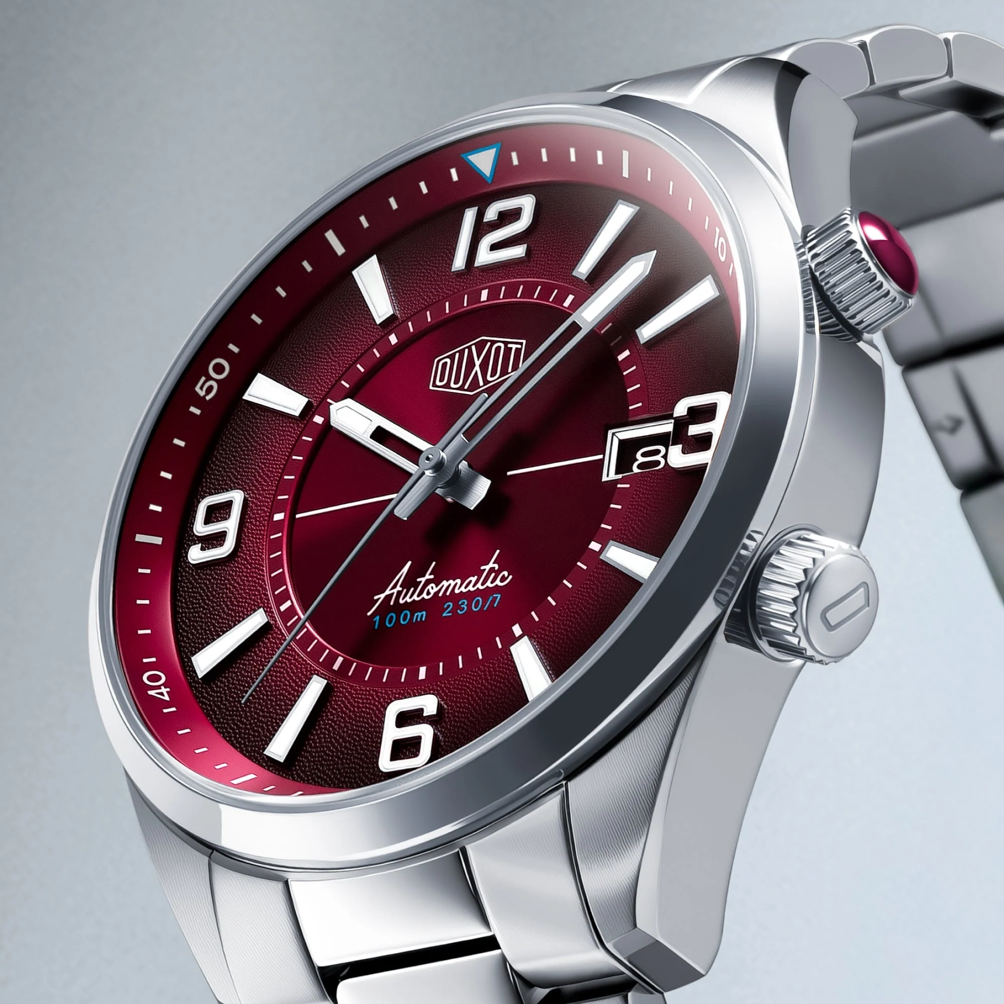 Ascensus Automatic Red / Stainless Steel | Red Dial - Image 4