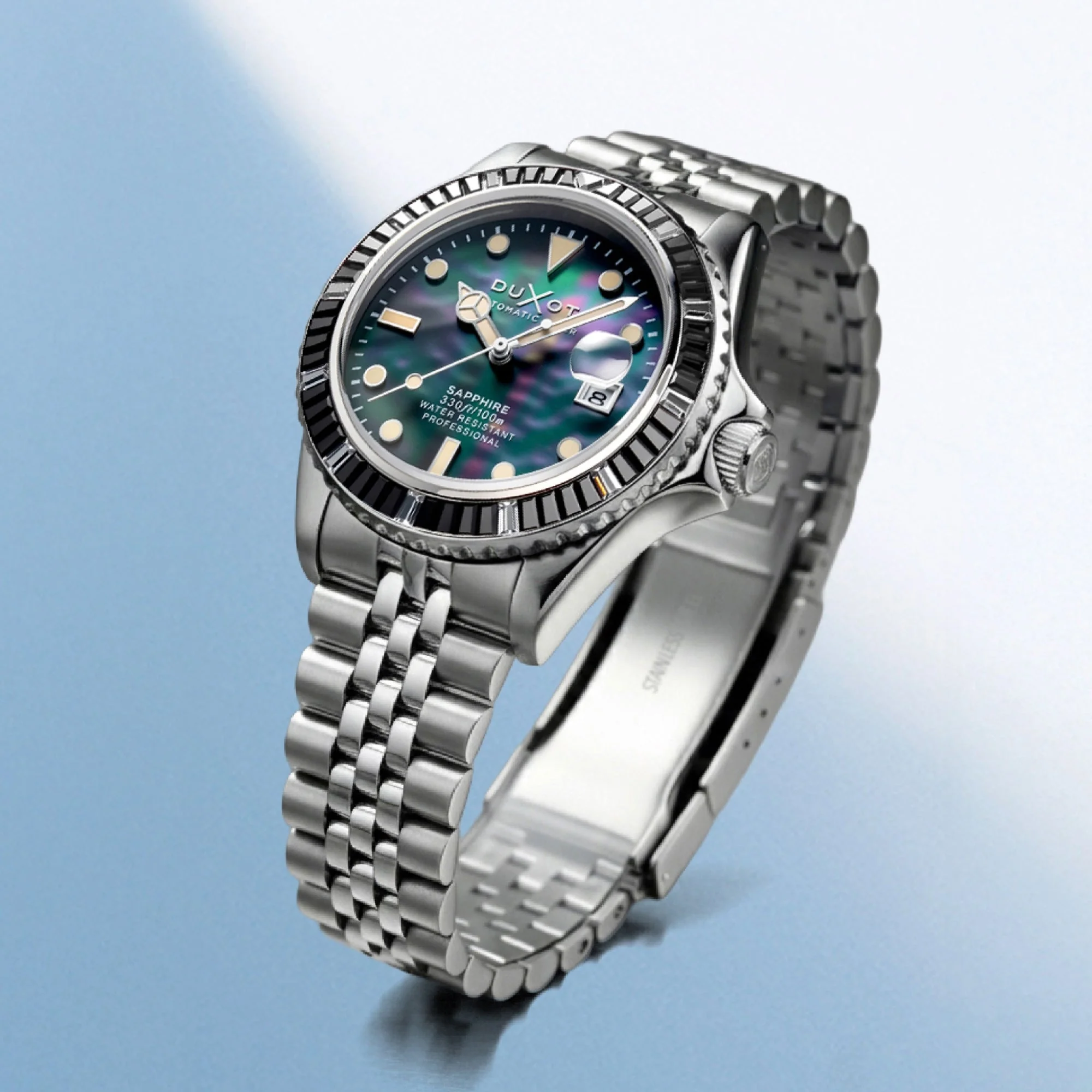 Atlantica 40 Rainbow Automatic Stainless Steel / Stainless Steel | Black Dial - Image 3