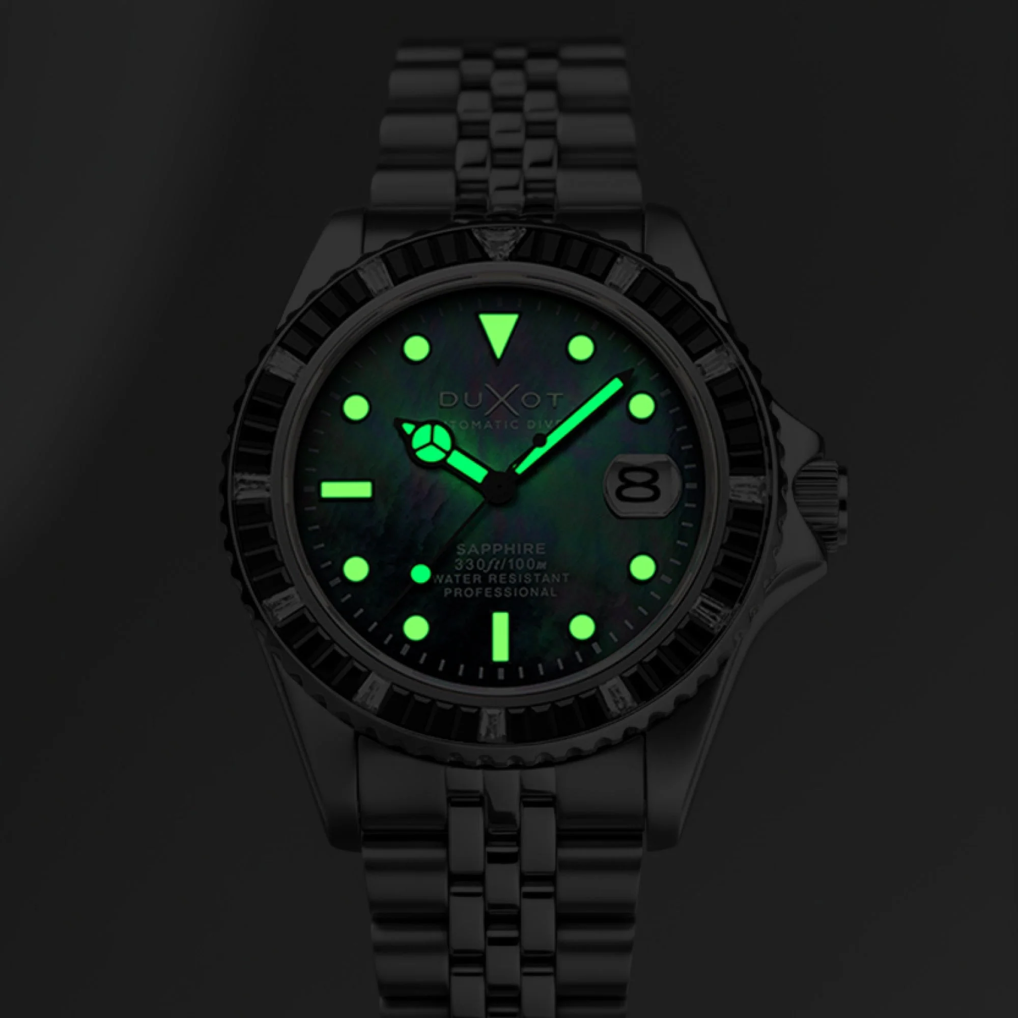 Atlantica 40 Rainbow Automatic Stainless Steel / Stainless Steel | Black Dial - Image 4