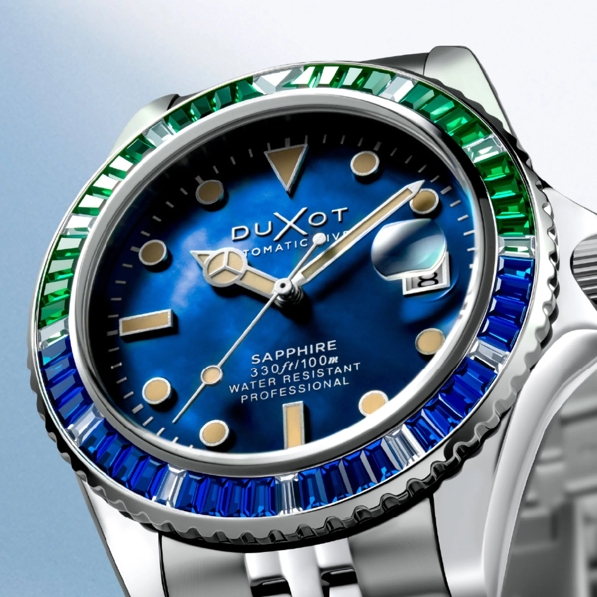 Atlantica 40 Rainbow Automatic Stainless Steel / Stainless Steel | Blue Dial - Image 2