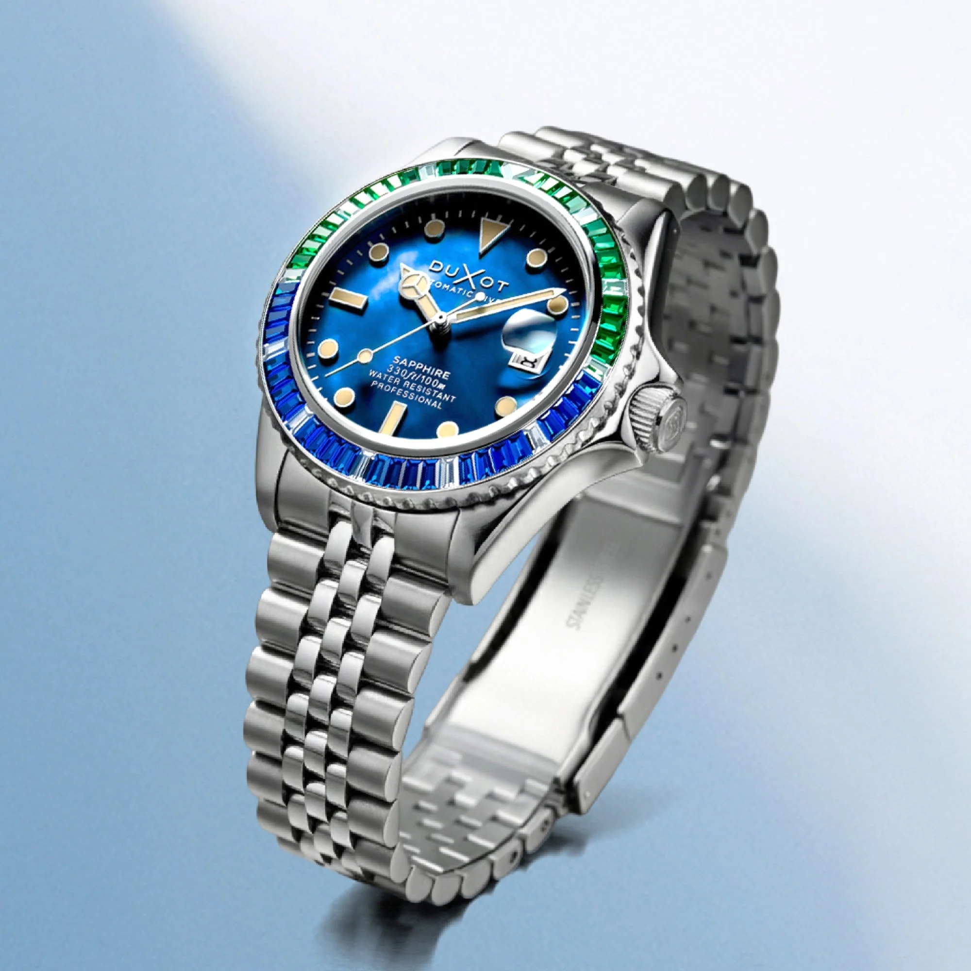 Atlantica 40 Rainbow Automatic Stainless Steel / Stainless Steel | Blue Dial - Image 3