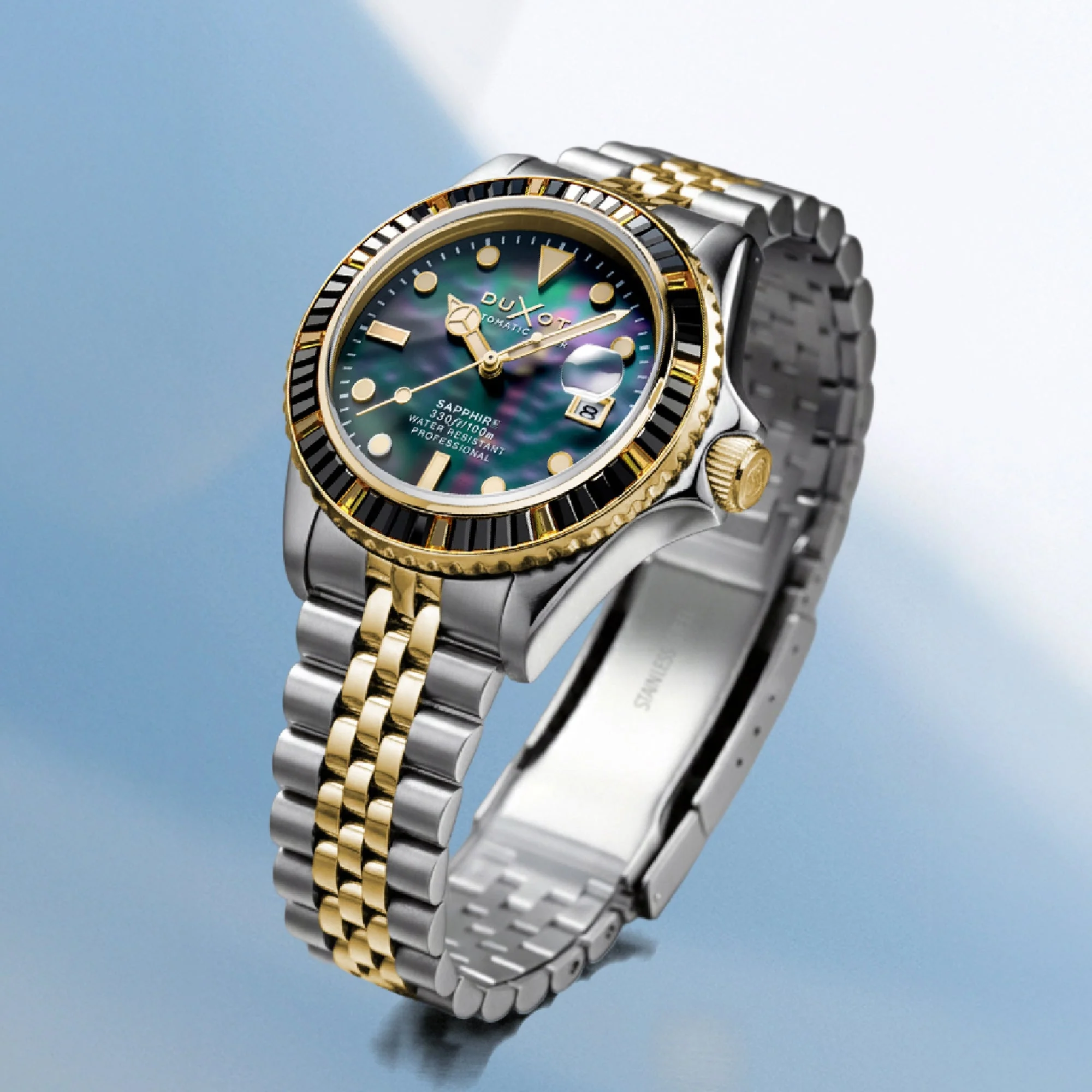 Atlantica 40 Rainbow Automatic Two Tone / Stainless Steel | Black Dial - Image 3