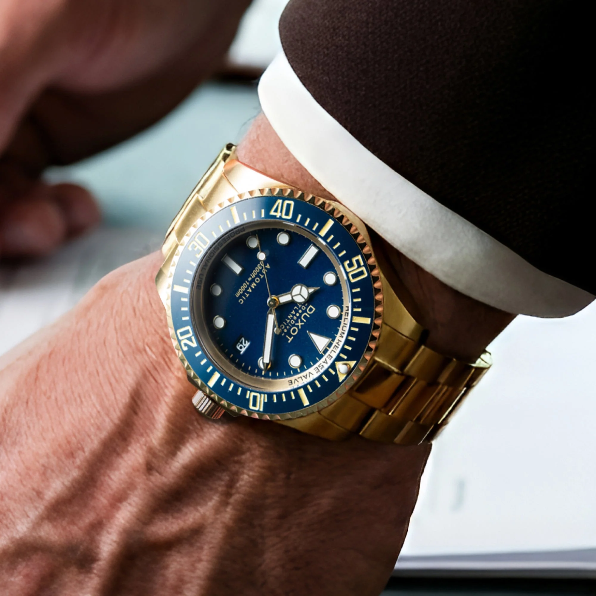 Atlantica Deep Dive Automatic Limited Edition Blue / Stainless Steel | Blue Dial - Image 2