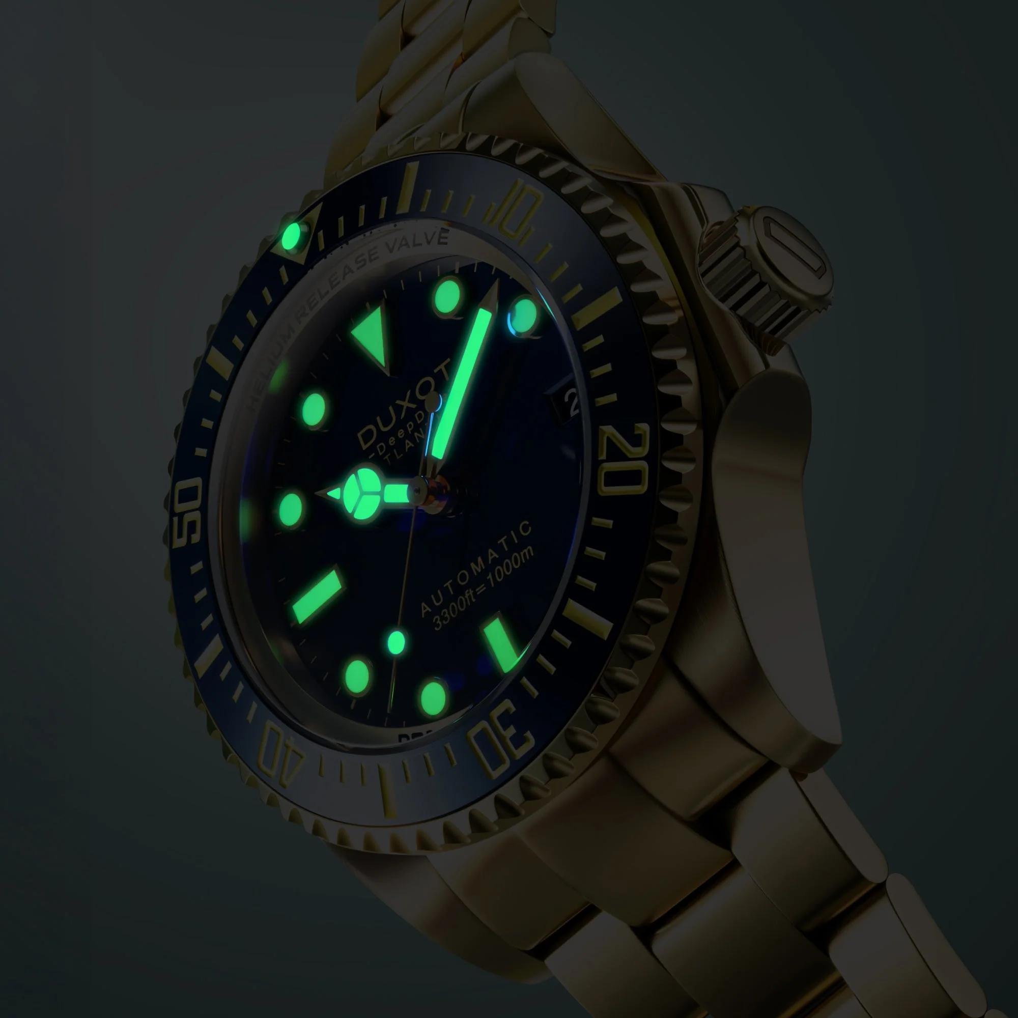 Atlantica Deep Dive Automatic Limited Edition Blue / Stainless Steel | Blue Dial - Image 4