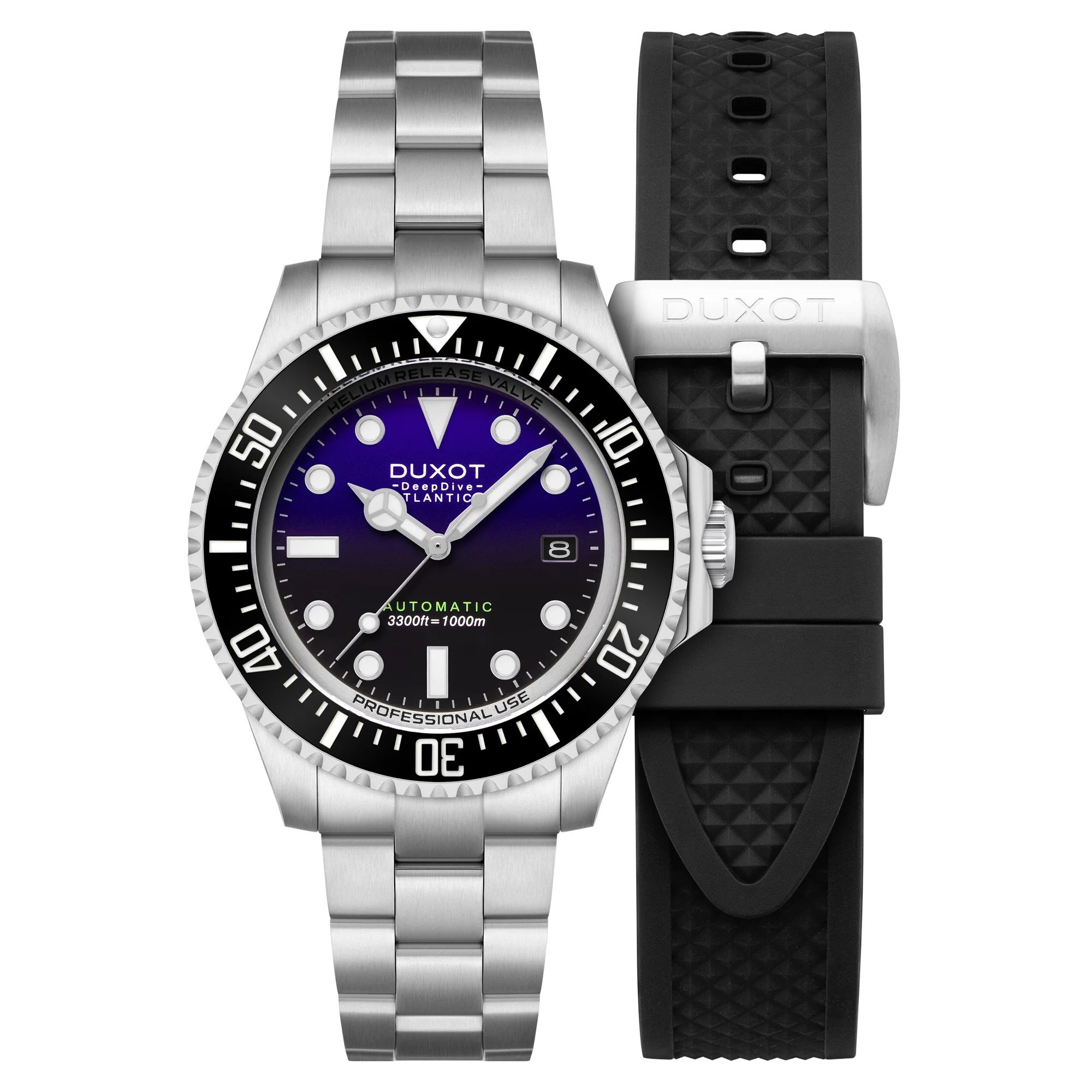 Atlantica Deep Dive Automatic Limited Edition Purple / Stainless Steel | Purple Dial