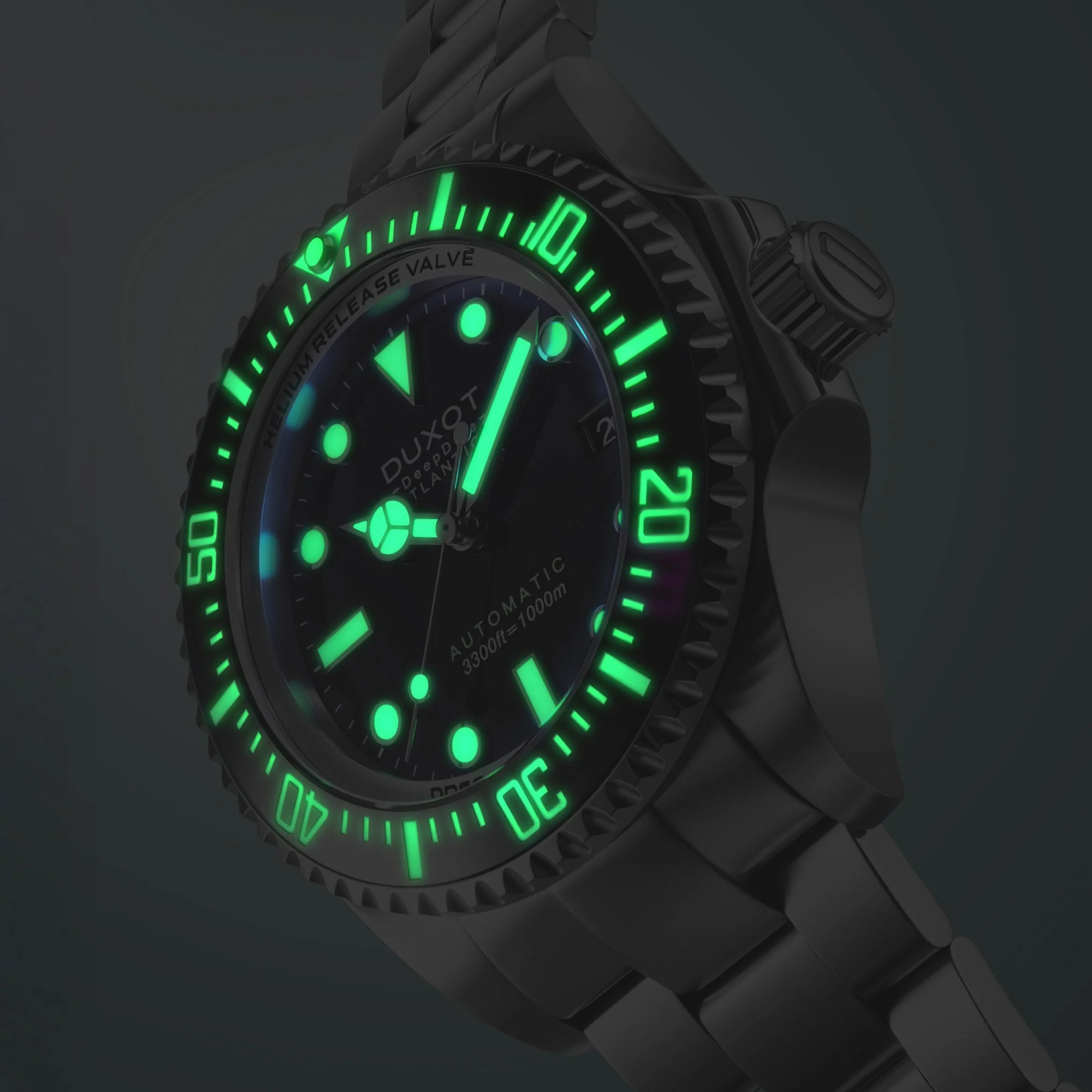 Atlantica Deep Dive Automatic Limited Edition Purple / Stainless Steel | Purple Dial - Image 4