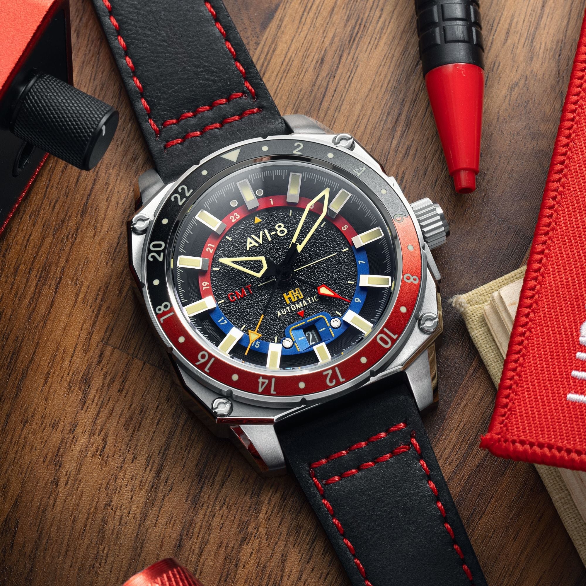 Atlas Black / Black | Black Dial - Image 3