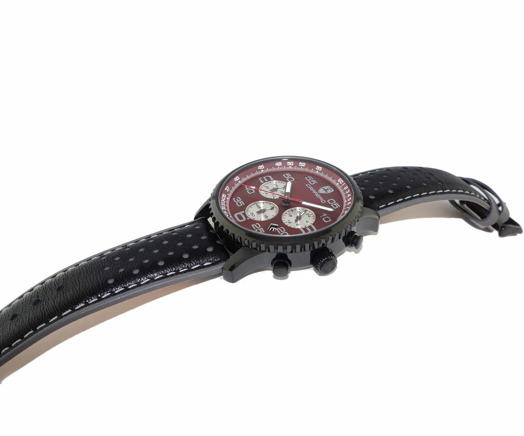 Aureum IP BLACK/MAROON | Maroon Dial - Image 2