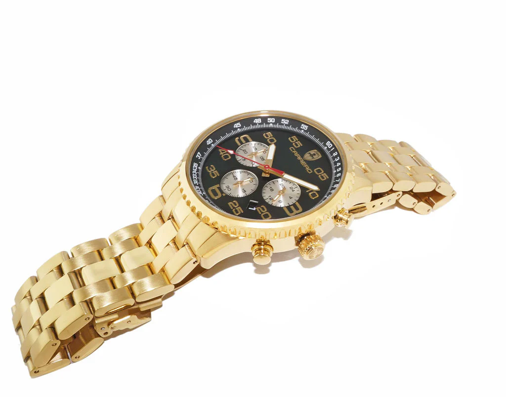 Aureum-MB Goldtone/Black | Black Dial - Image 2
