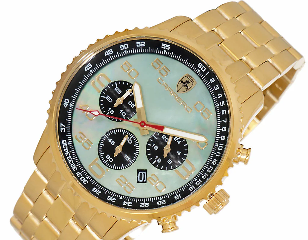 Aureum-MB Goldtone/Green | Green Dial - Image 4