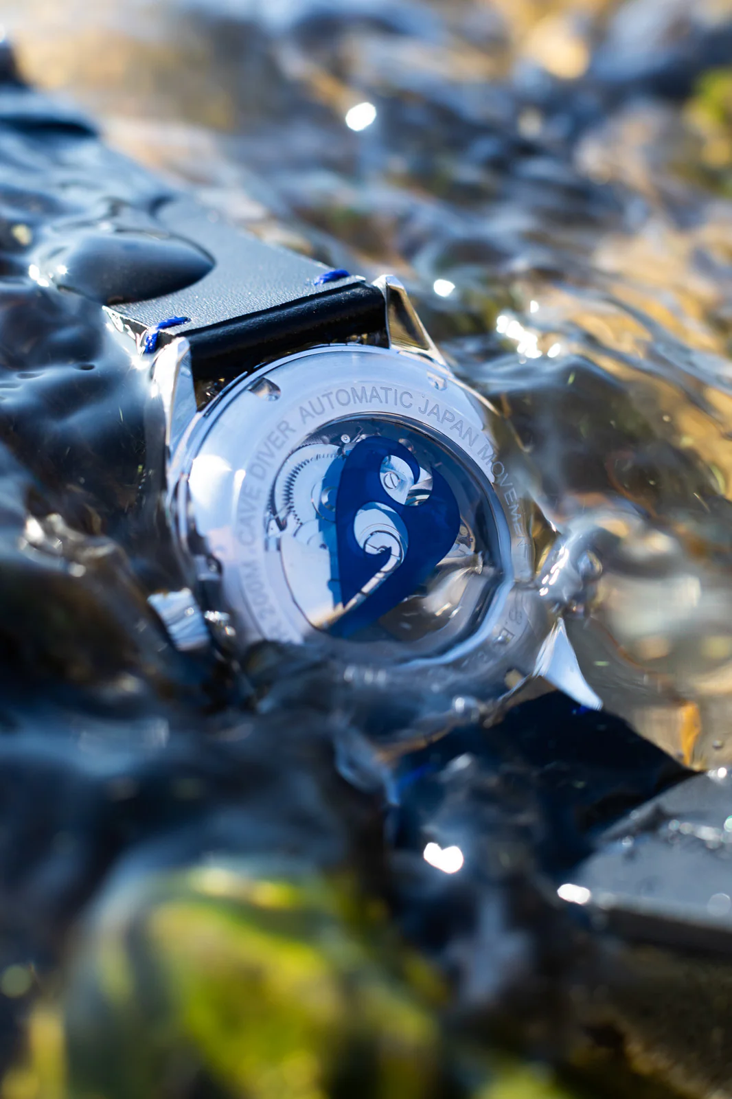 Automatic Seiko NH38 Cave Diver White Mother of Pearl Dial | Mother of Pearl Dial - Image 16