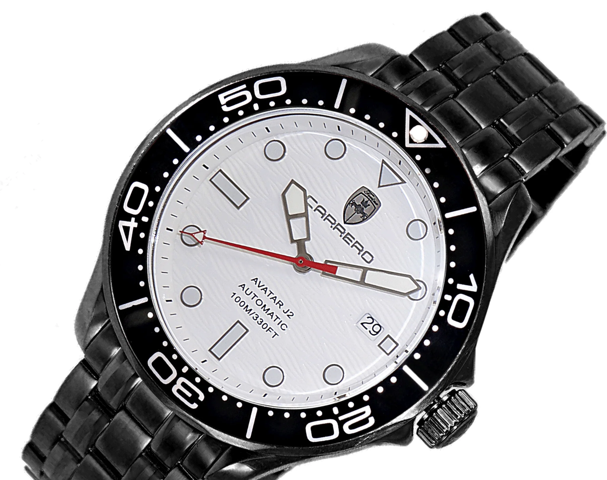 Avatar - J2 Black -IP tone/Black-White | Black Dial - Image 4