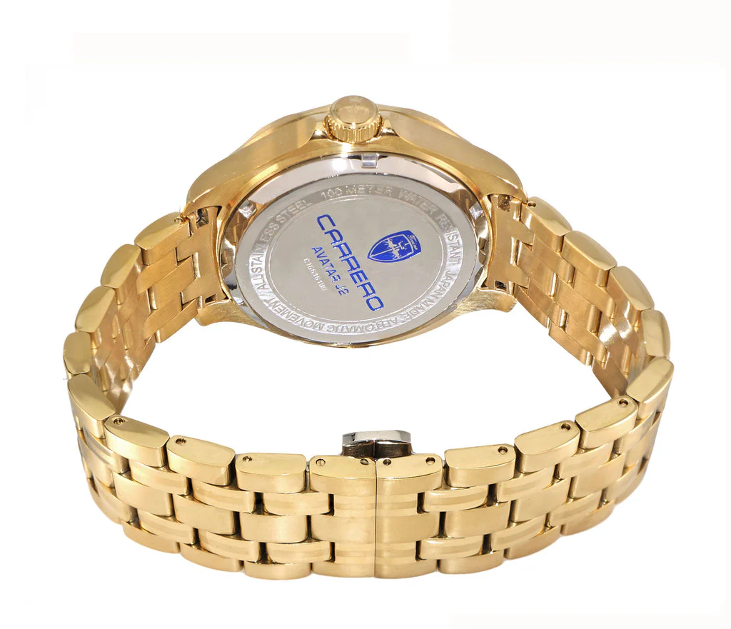 AVATAR-J2 Goldtone/Blue | Blue Dial - Image 3