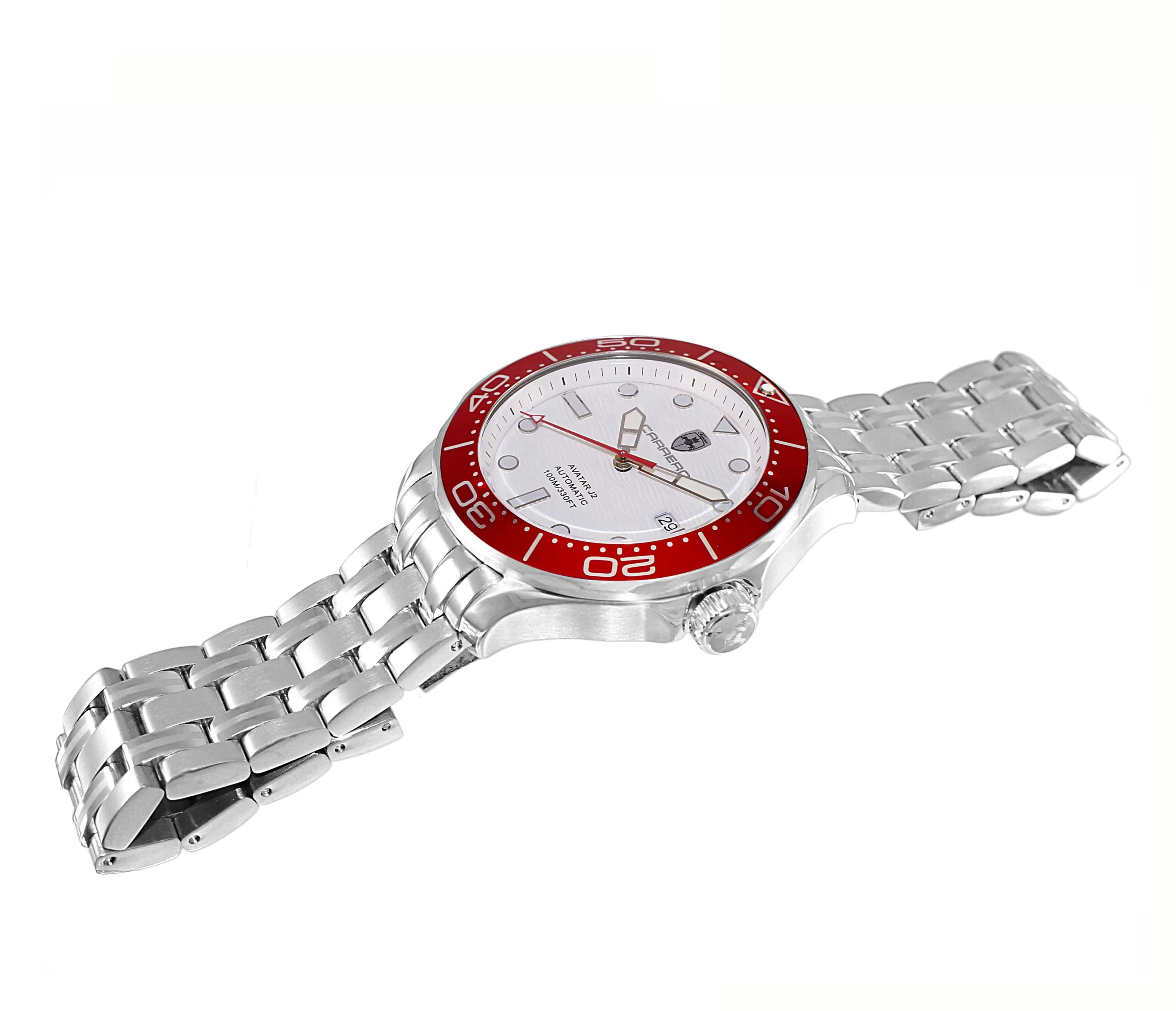AVATAR-J2 White/Red | White Dial - Image 2