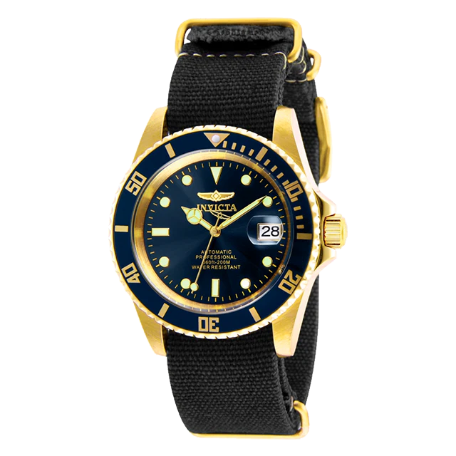 Men's 27625 Pro Diver Automatic 3 Hand Blue Dial - Image 3