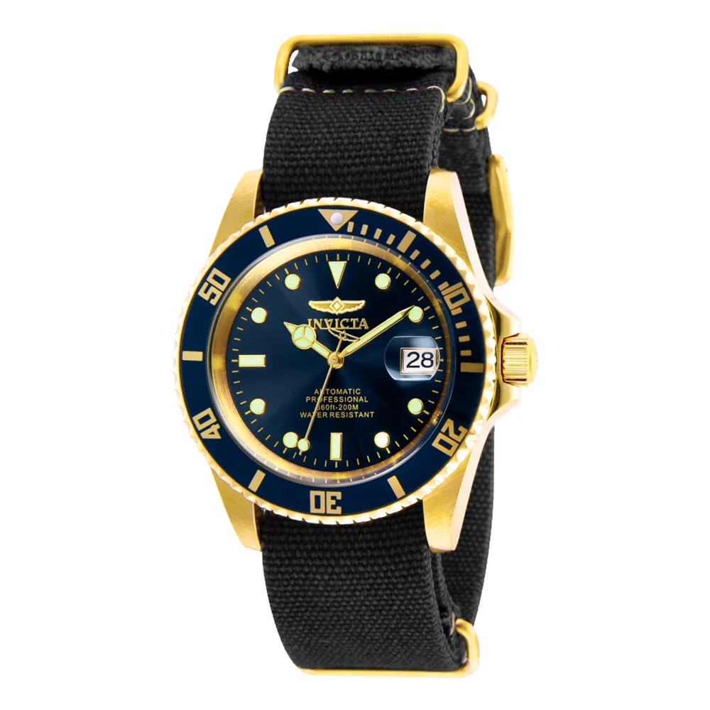 Men's 27625 Pro Diver Automatic 3 Hand Blue Dial - Image 4