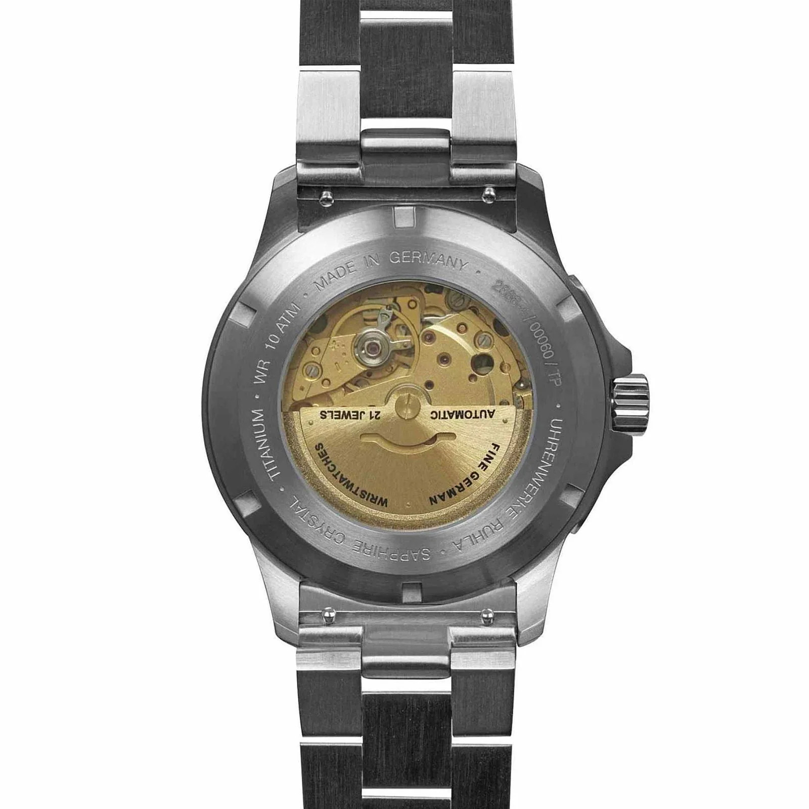 Aviation Titanium Green with Titanium Bracelet | Green Dial - Image 3