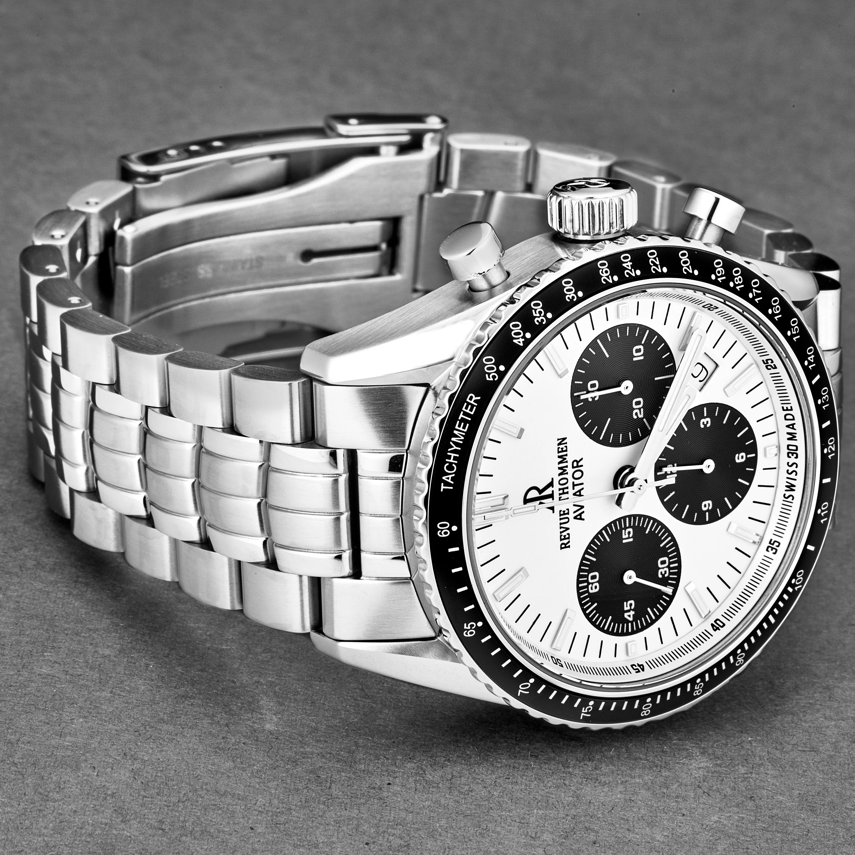 Aviator 17000.6132 / Silver | Silver Dial - Image 2