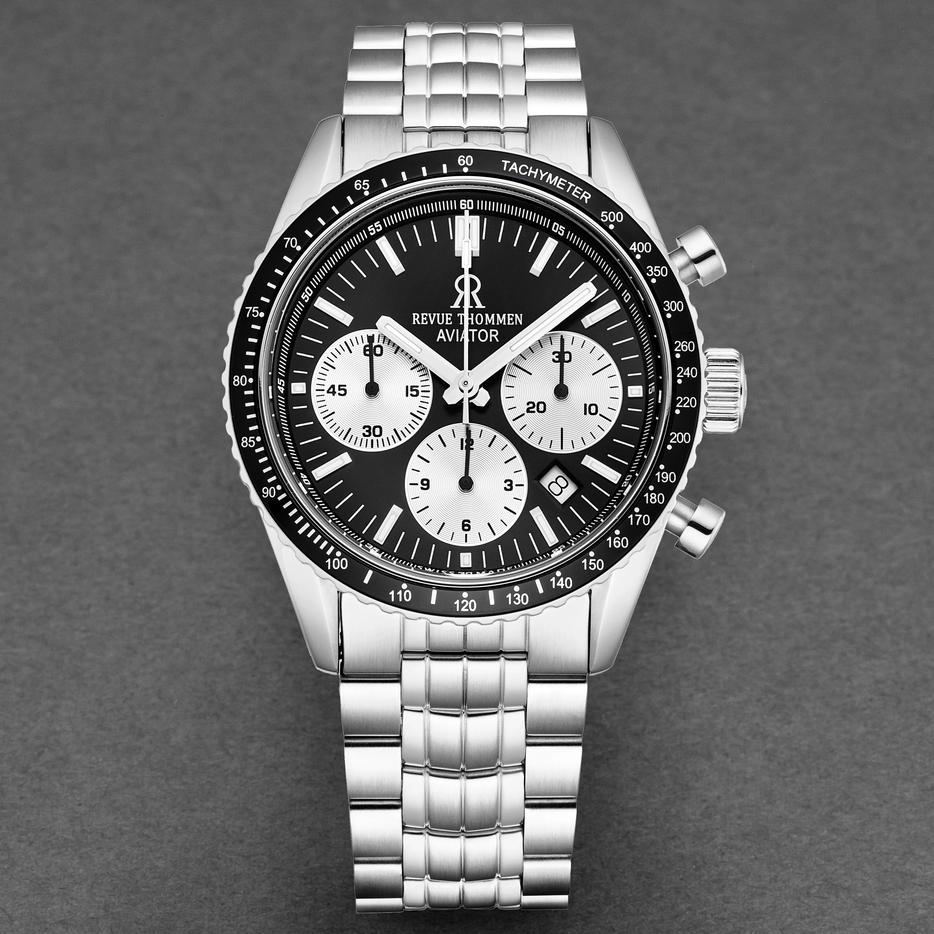Aviator 17000.6134 / Black | Black Dial - Image 4