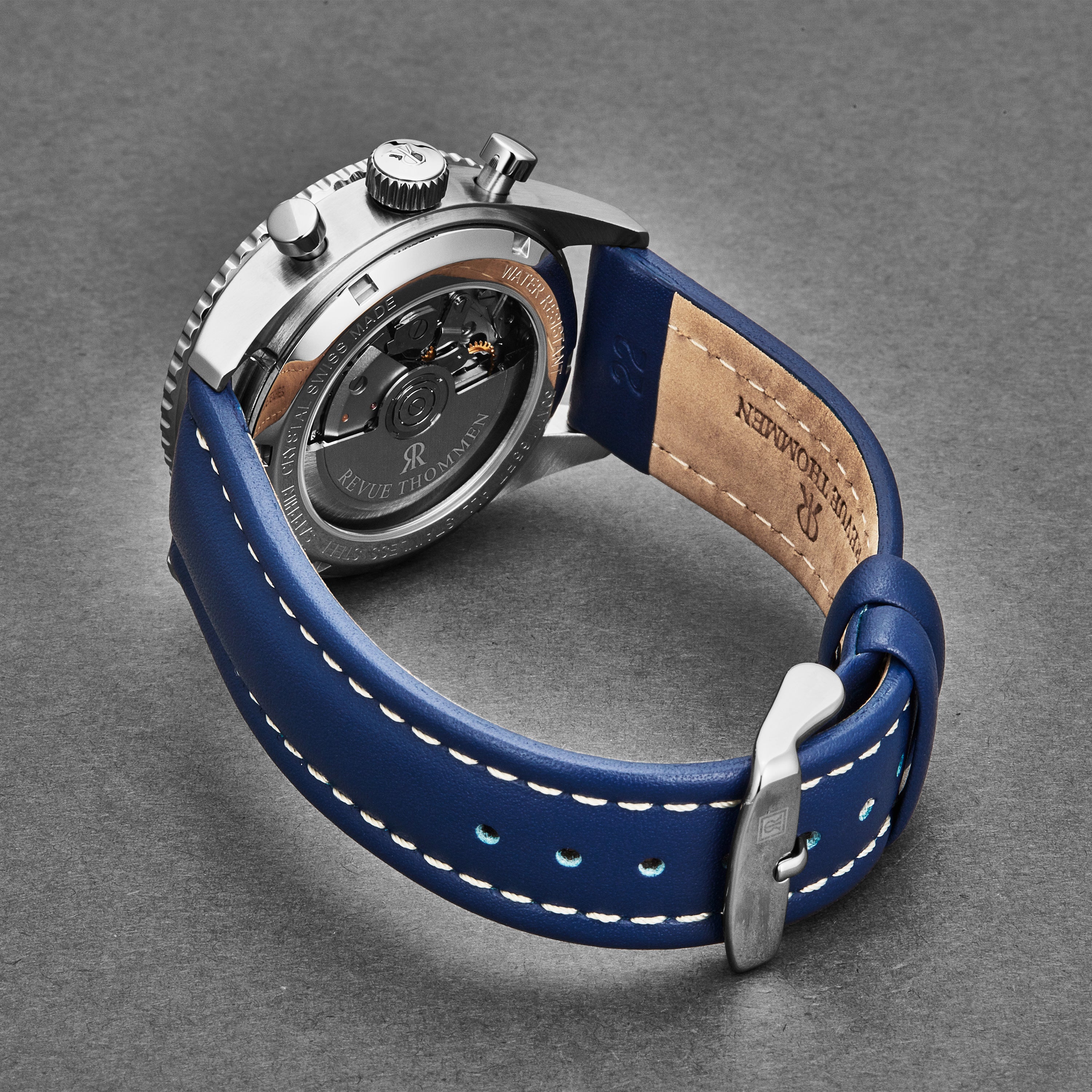 Aviator 17000.6535 / Blue | Blue Dial - Image 3