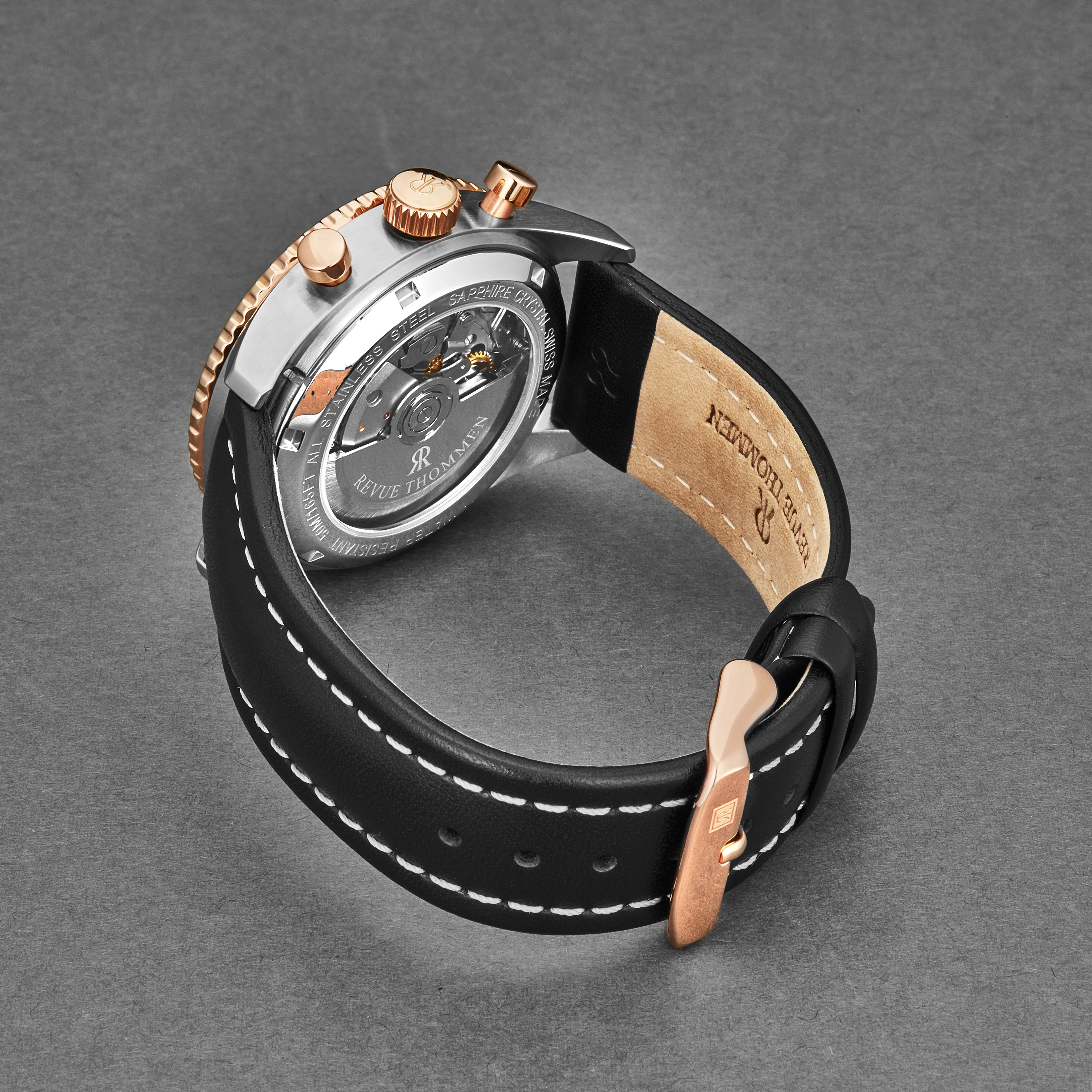 Aviator 17000.6557 / Black | Black Dial - Image 3